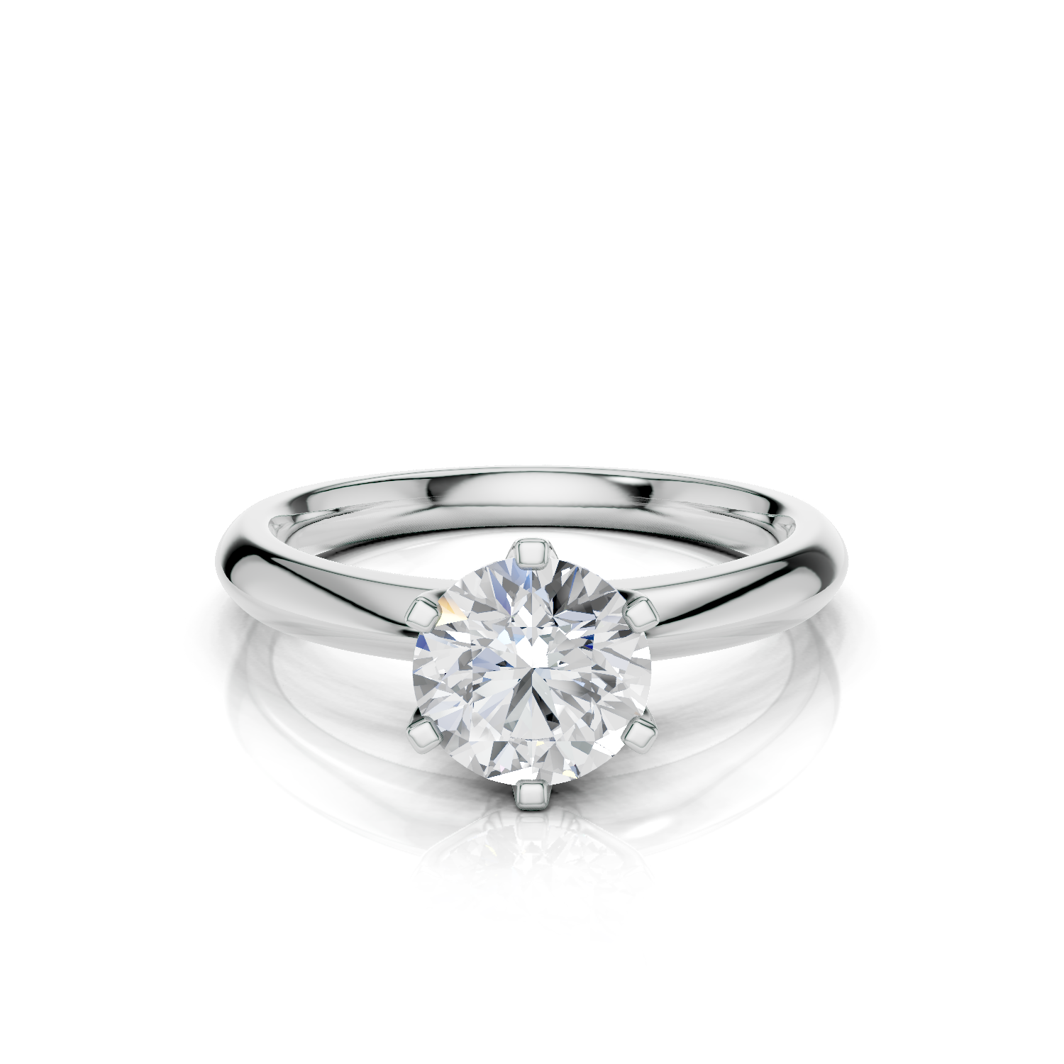 NAOMI Solitaire Ring - Lab Grown Diamond R02514 DARBIN&BRENING