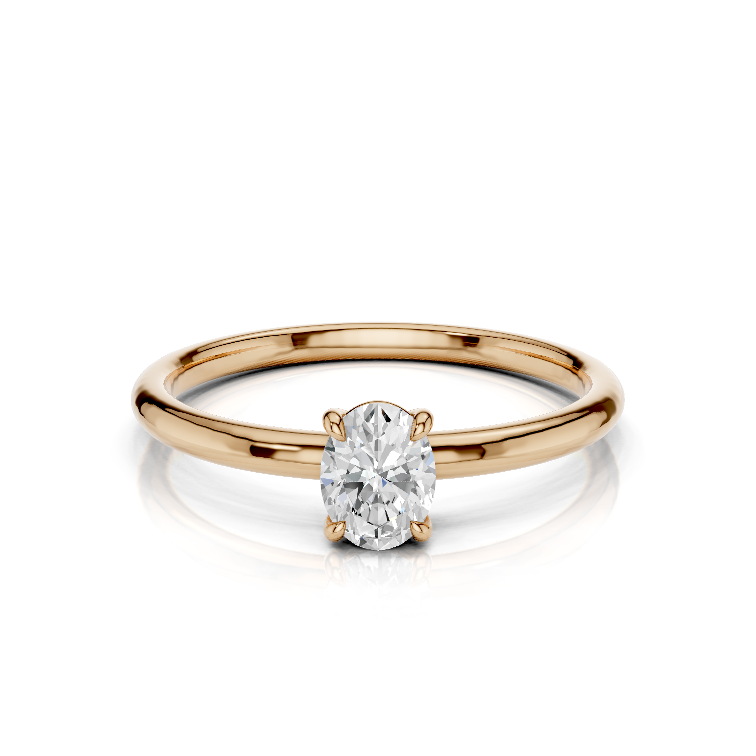 ANNA Solitaire Ring - Lab Grown Diamant R02608 DARBIN&BRENING
