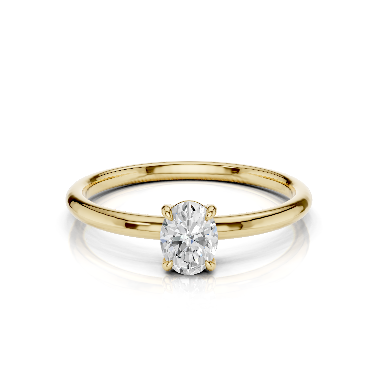 ANNA Solitaire Ring - Lab Grown Diamant R02608 DARBIN&BRENING