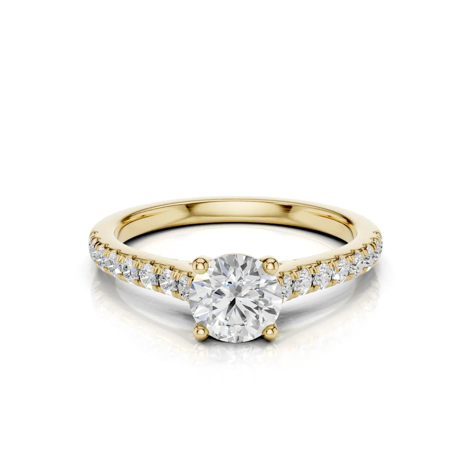 ALESSIA Solitaire Ring - Lab Grown R02515 DARBIN&BRENING