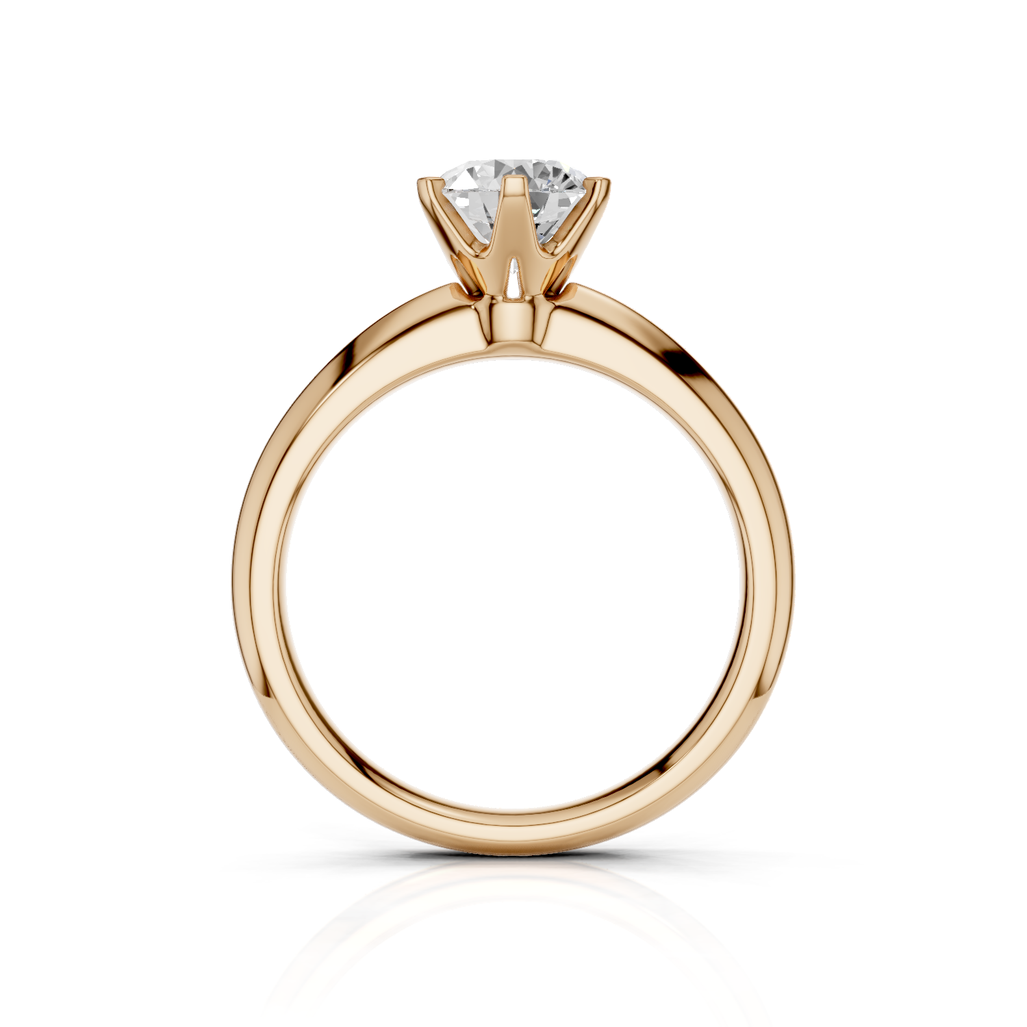 NAOMI Solitaire Ring - Lab Grown Diamond R02514 DARBIN&BRENING