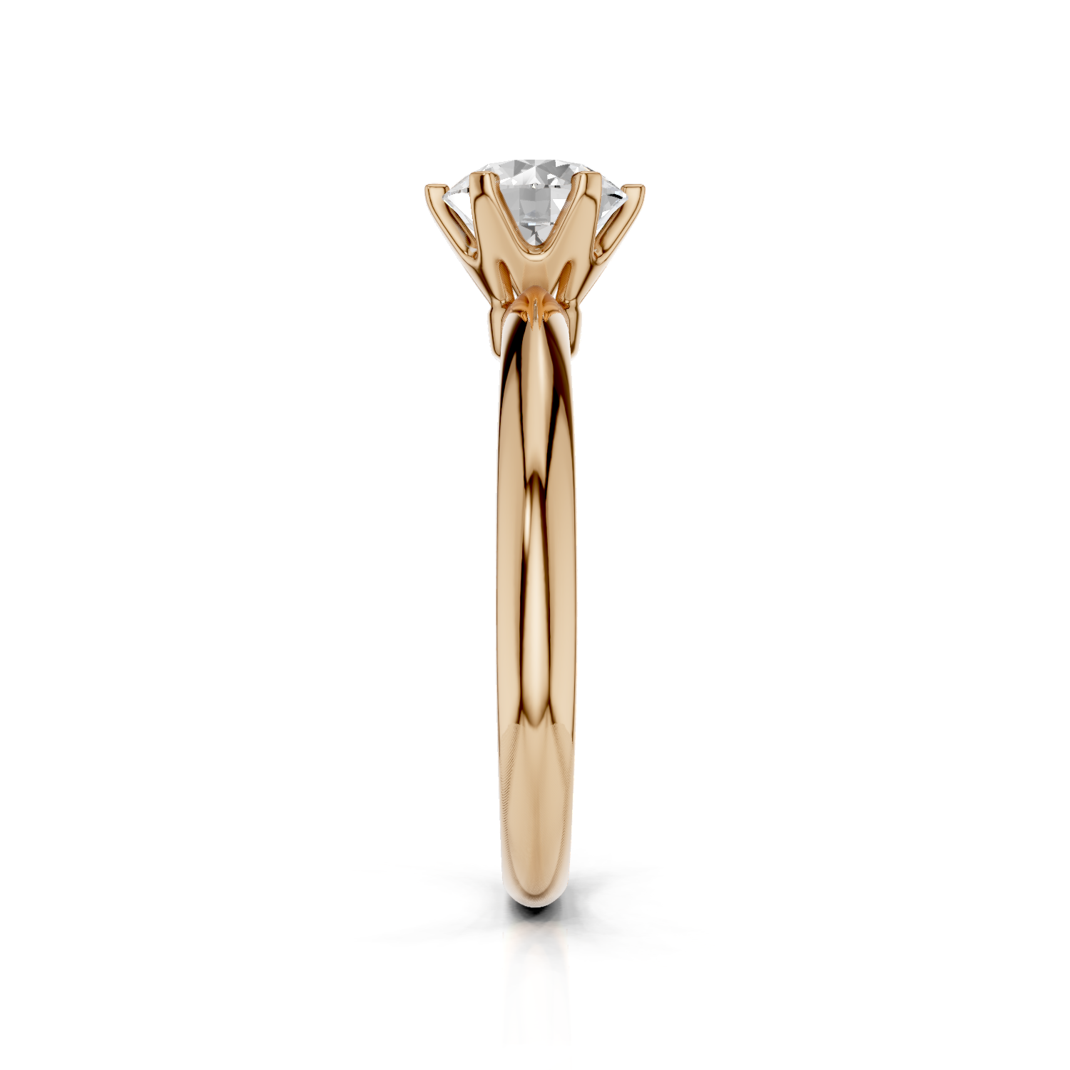 NAOMI Solitaire Ring - Lab Grown Diamond R02514 DARBIN&BRENING