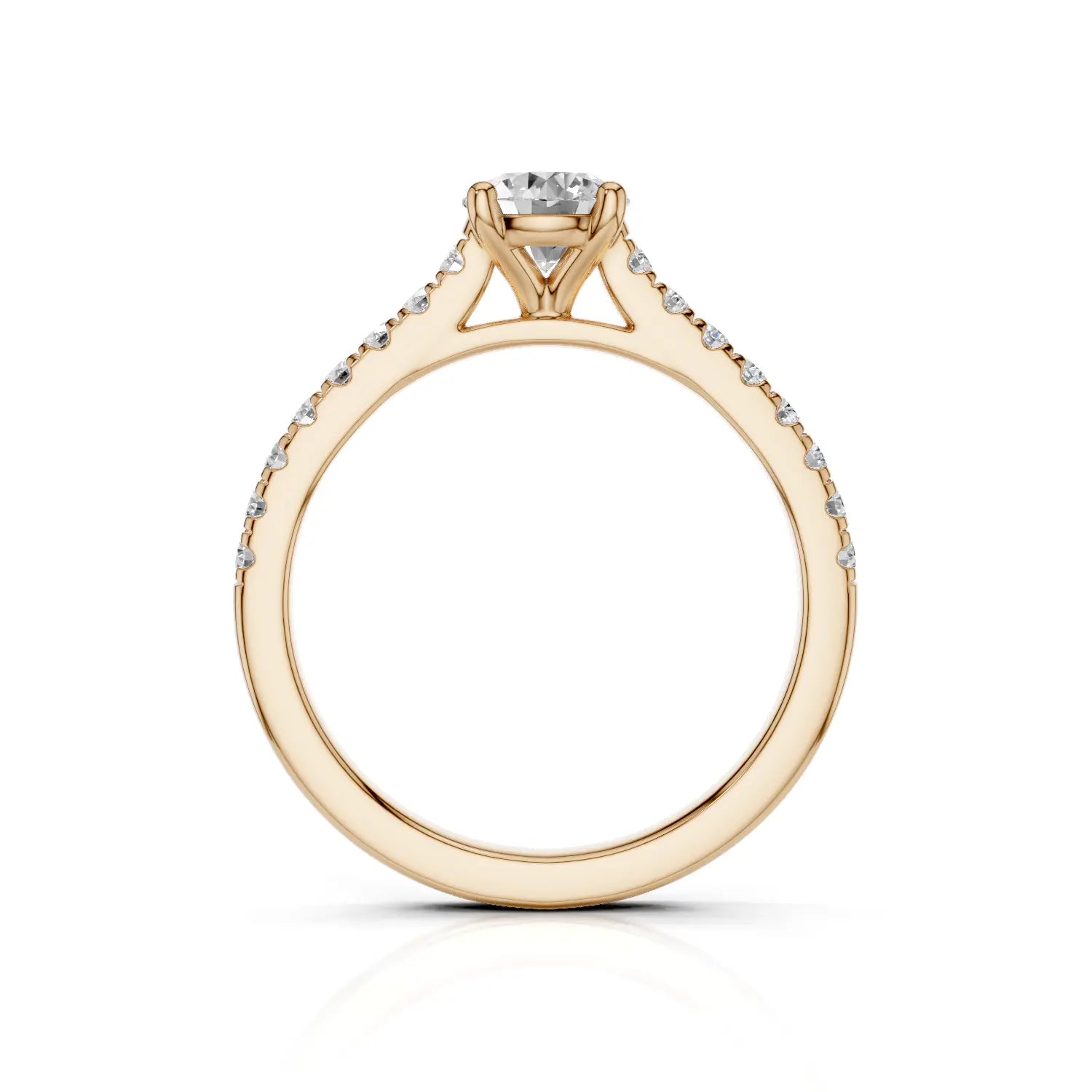 ALESSIA Solitaire Ring - Lab Grown R02515 DARBIN&BRENING