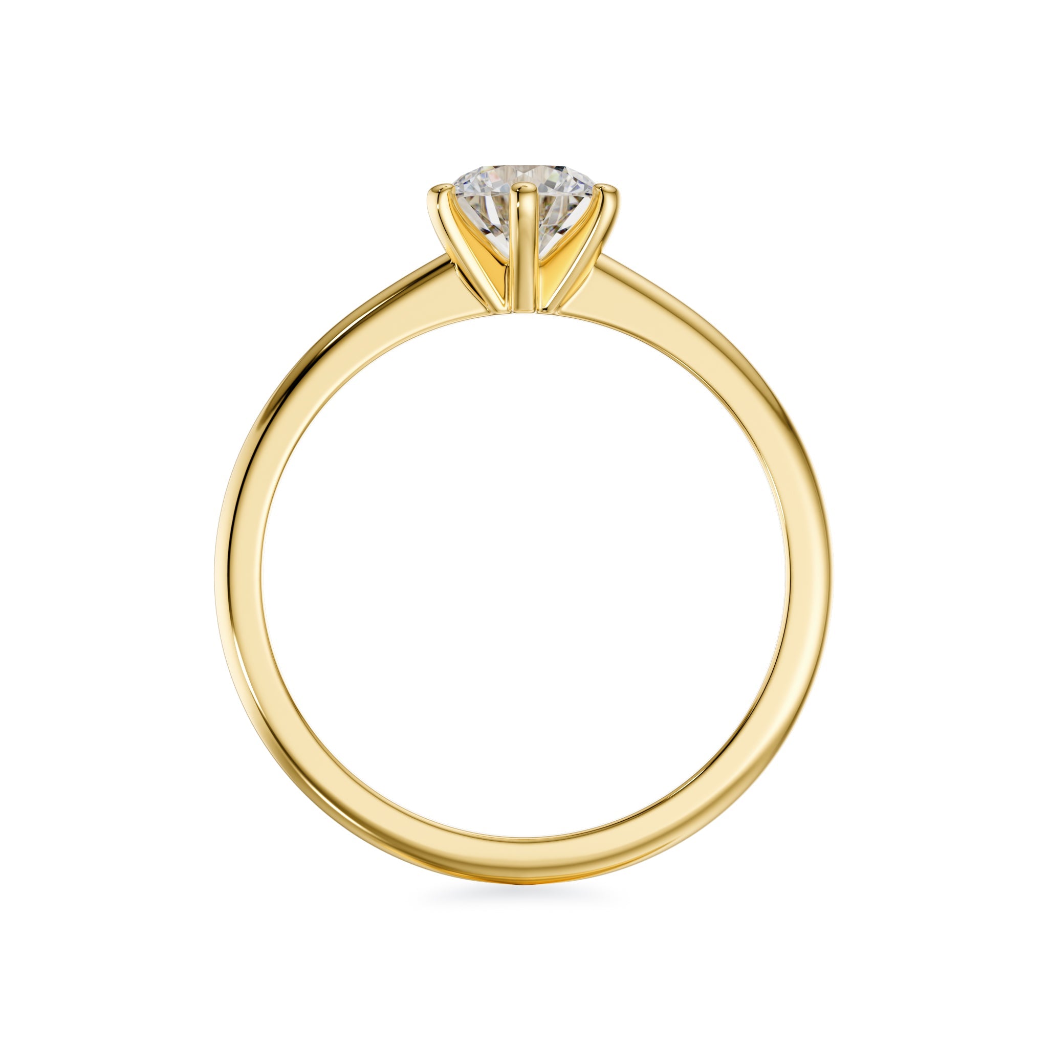 LARA Solitaire Ring - Lab Grown Darbin Jewelry