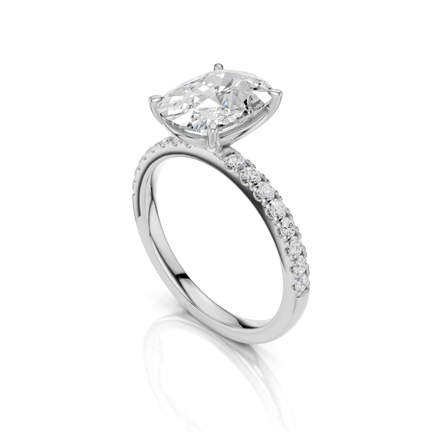 MEGAN - Cushio Ring - Lab Grown DARBIN&BRENING
