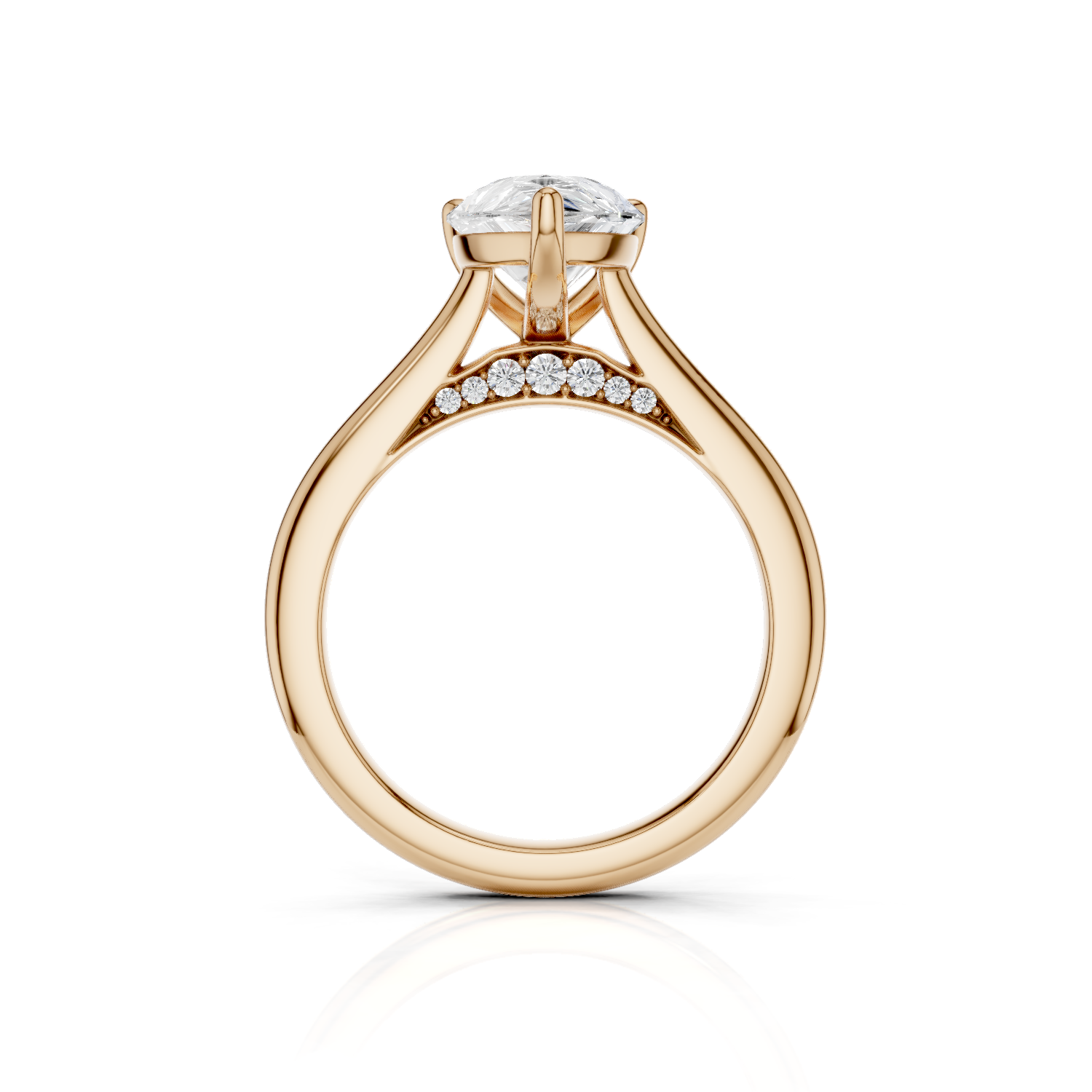 FINJA - Tropfen Ring - Lab Grown DARBIN JUWELIER