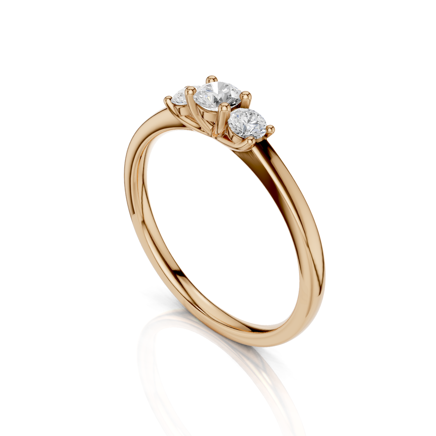 TUANA - Triologie-Ring - Lab Grown Darbin Jewelry