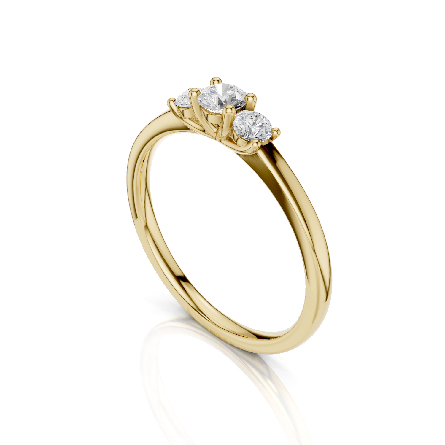 TUANA - Triologie-Ring - Lab Grown Darbin Jewelry