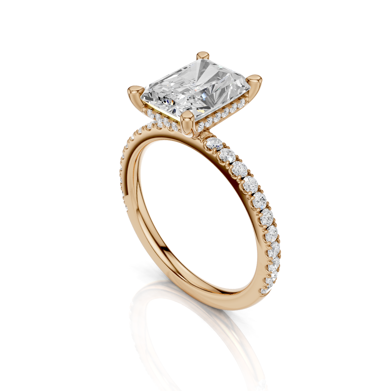 GIULIA - Radiant Ring - Lab Grown DARBIN JUWELIER