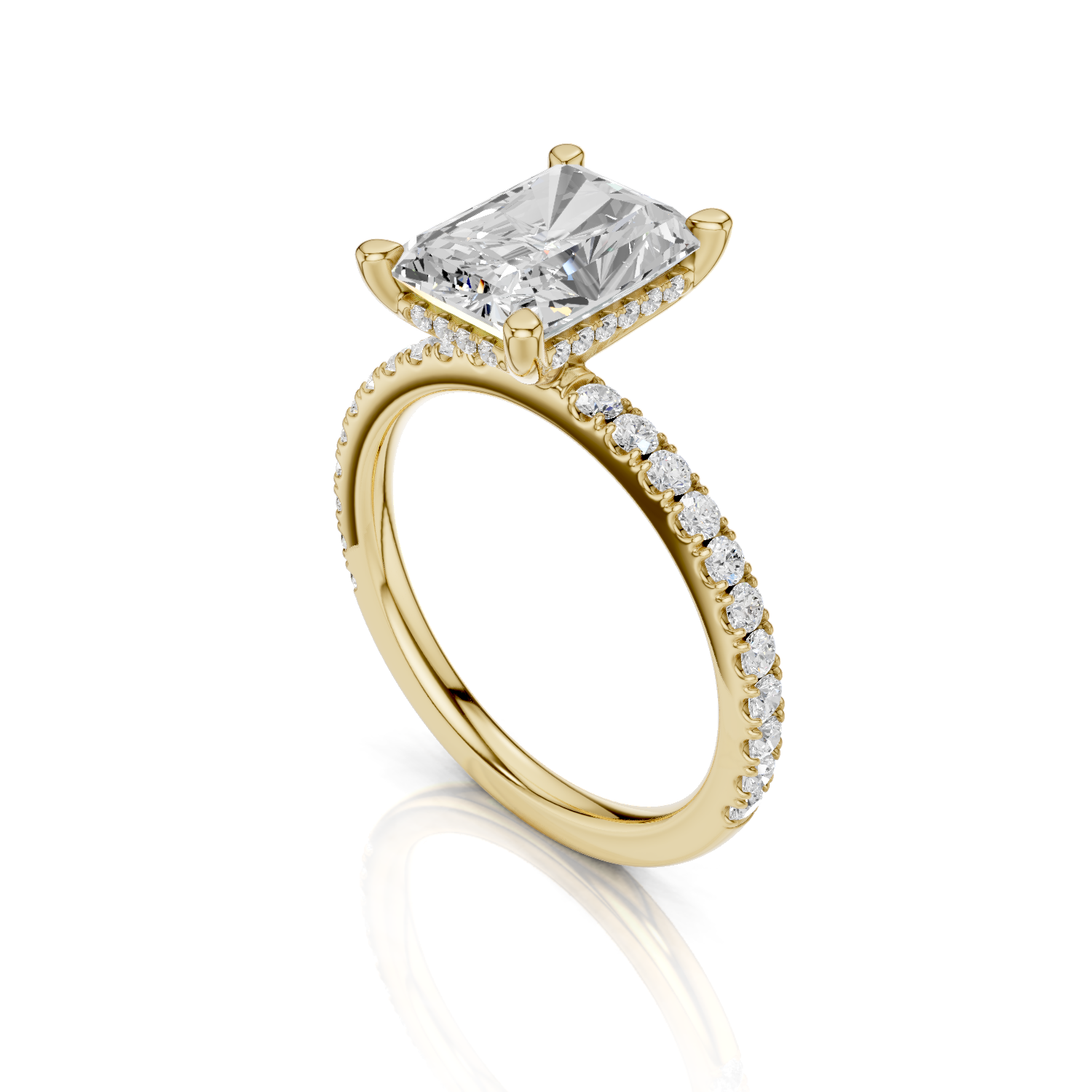 GIULIA - Radiant Ring - Lab Grown DARBIN JUWELIER