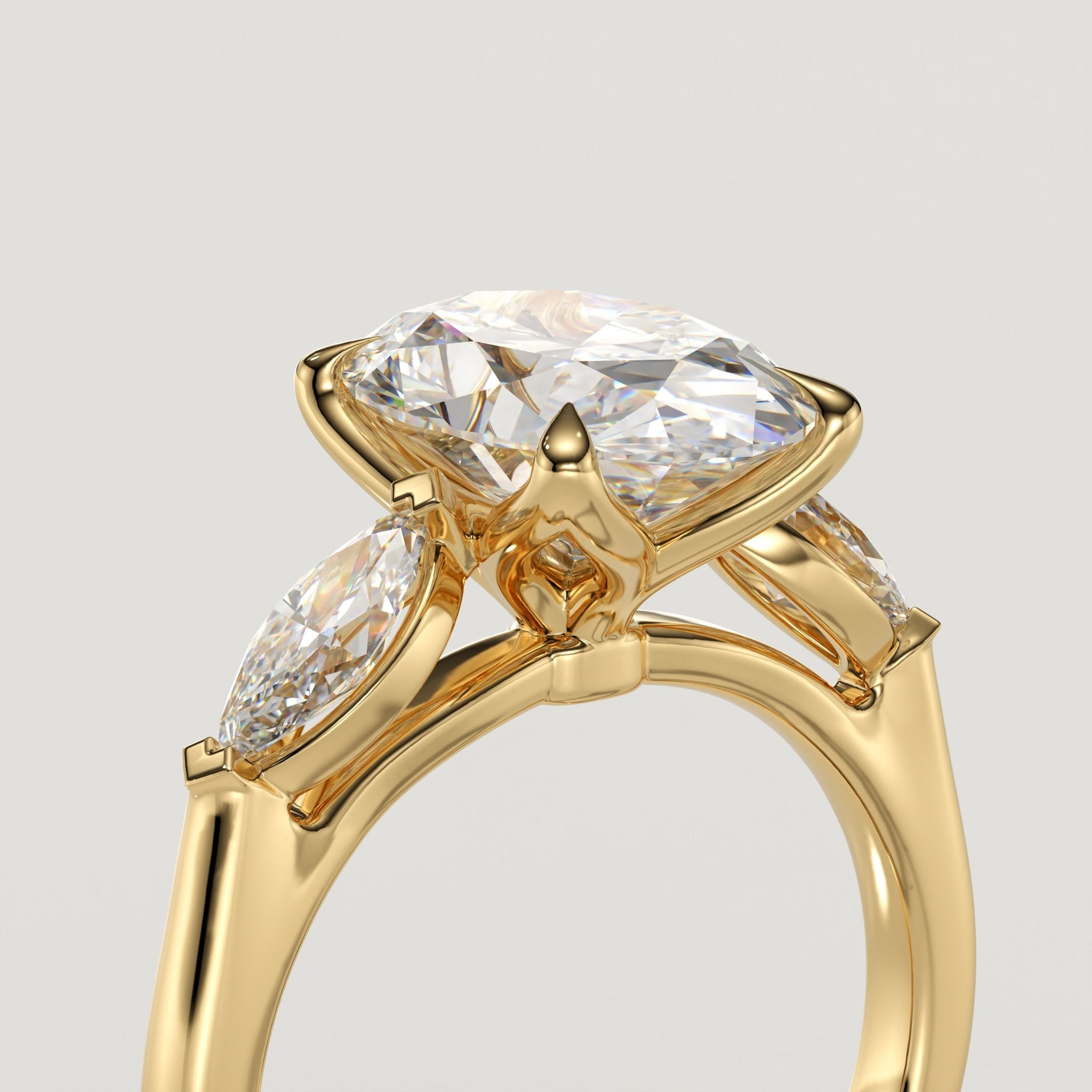 AISHWIN - Solitaire Ring - Lab Grown (Kopie) - Darbin Jewelry