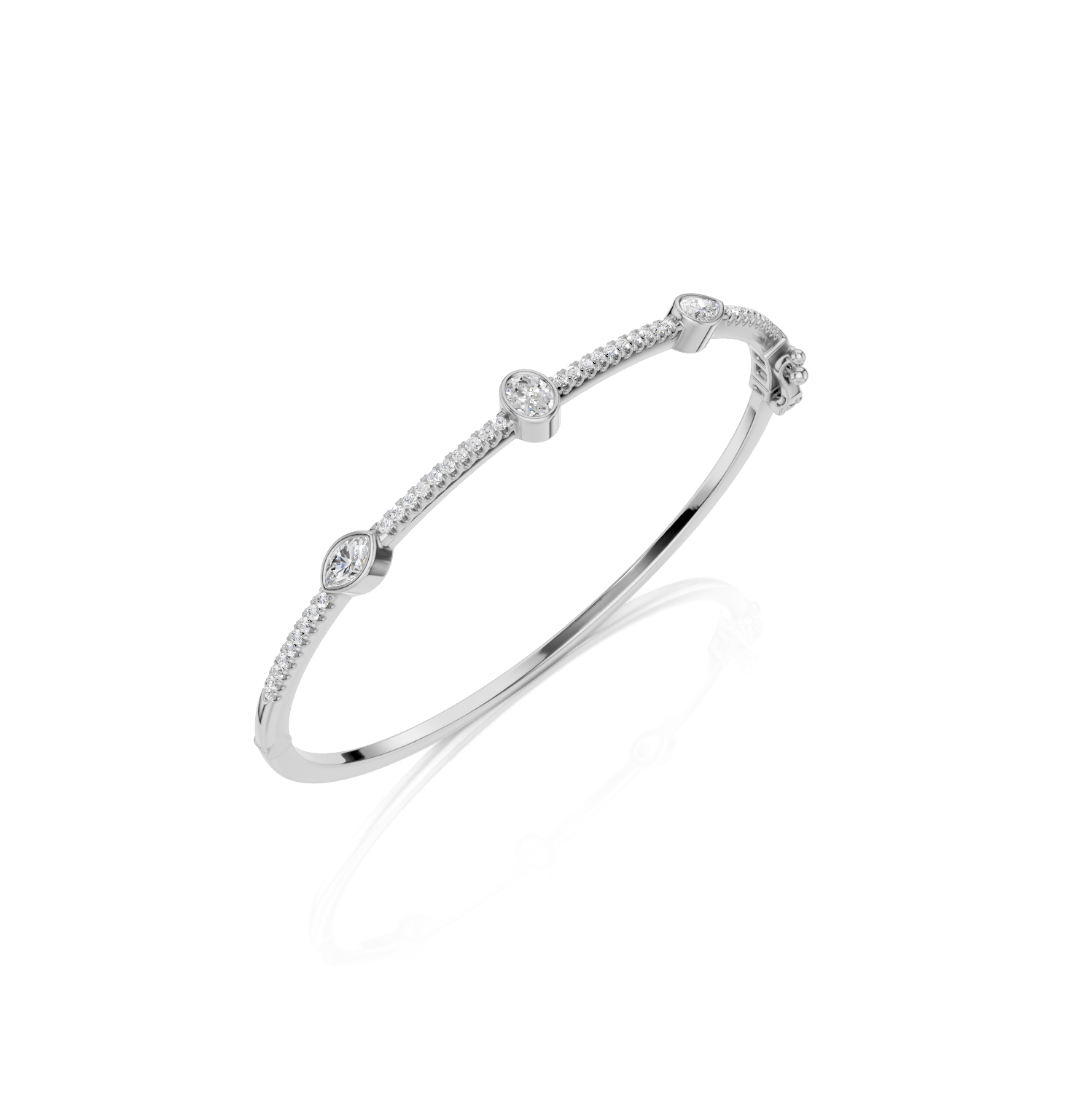 ALEA Armreif - Lab Grown - Darbin Jewelry