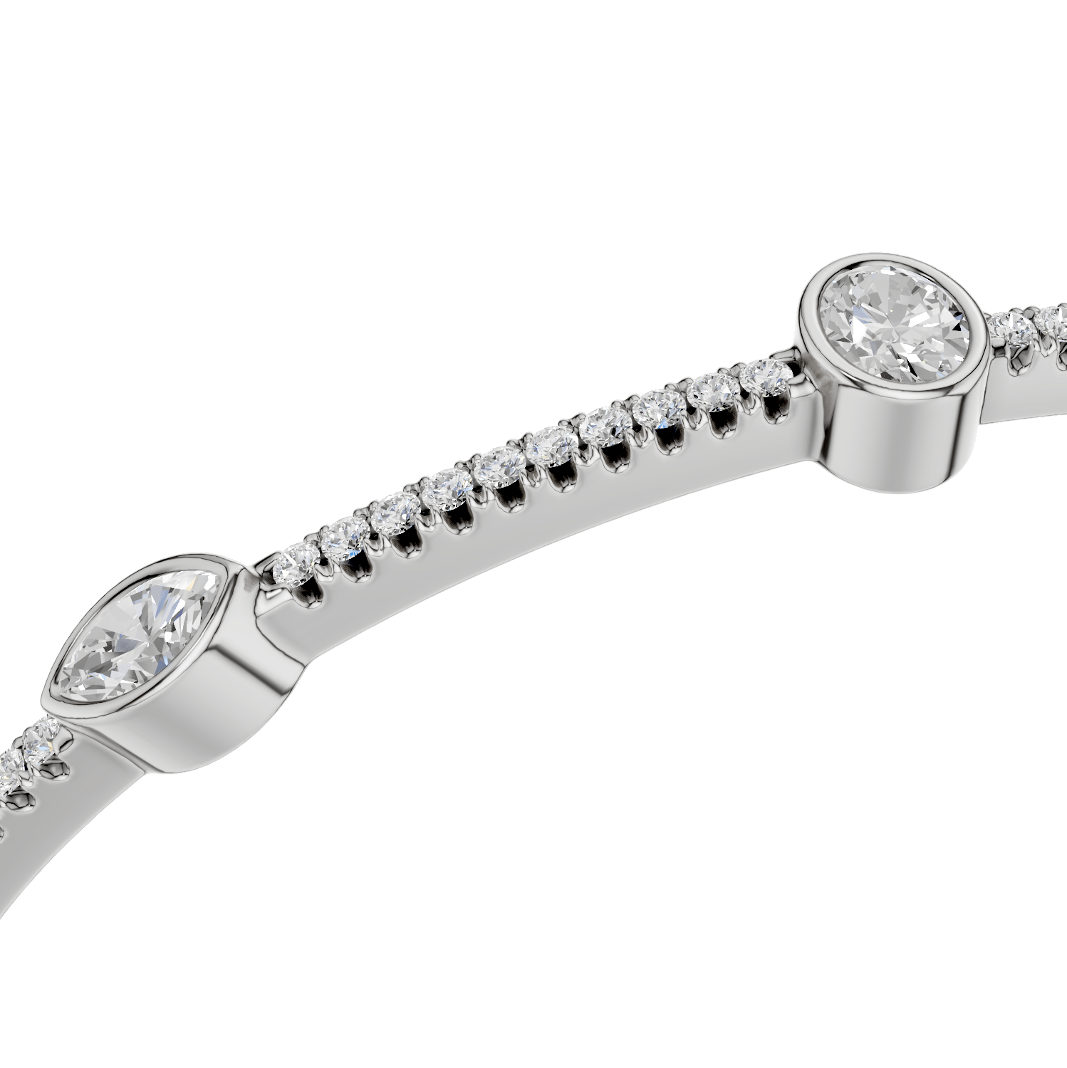 ALEA Armreif - Lab Grown - Darbin Jewelry