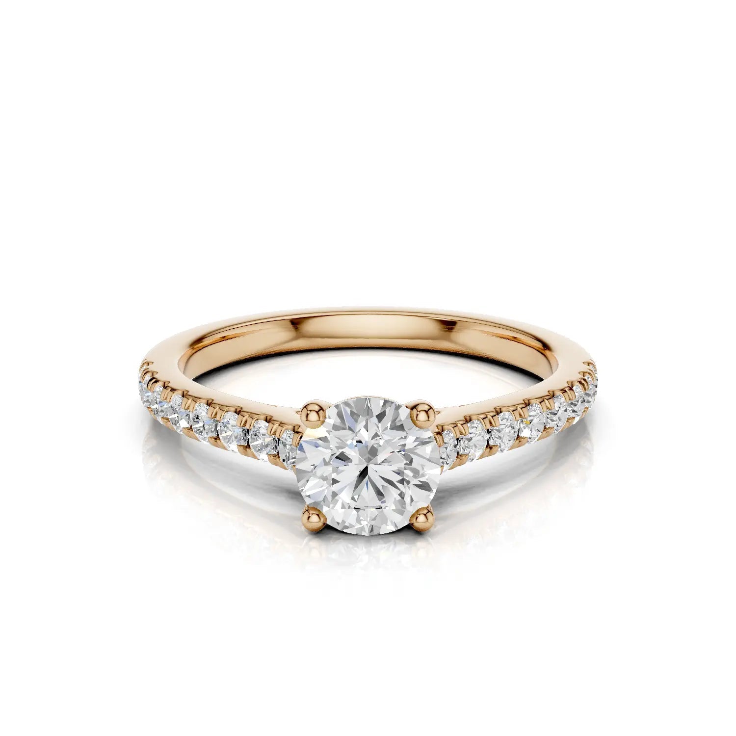 ALESSIA Solitaire Ring - Lab Grown R02515 - Darbin Jewelry