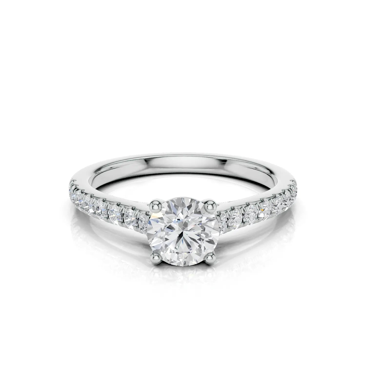 ALESSIA Solitaire Ring - Lab Grown R02515 - Darbin Jewelry