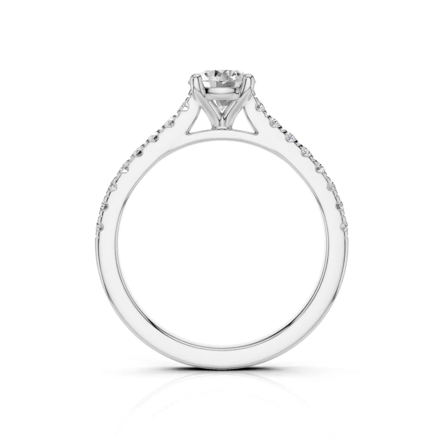 ALESSIA Solitaire Ring - Lab Grown R02515 - Darbin Jewelry