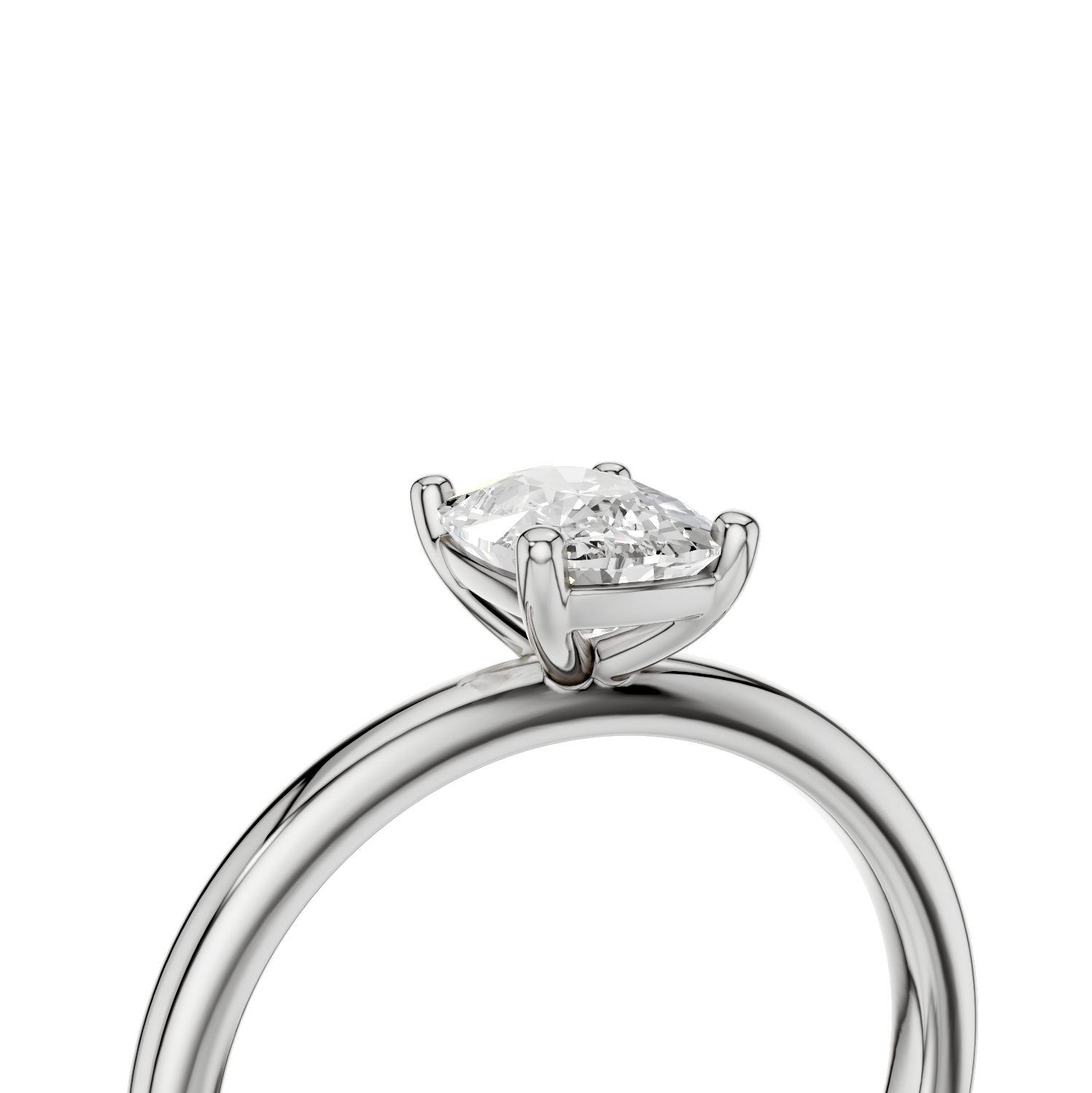 AMY Solitaire Ring - Lab Grown Diamant R02127 - Darbin Jewelry