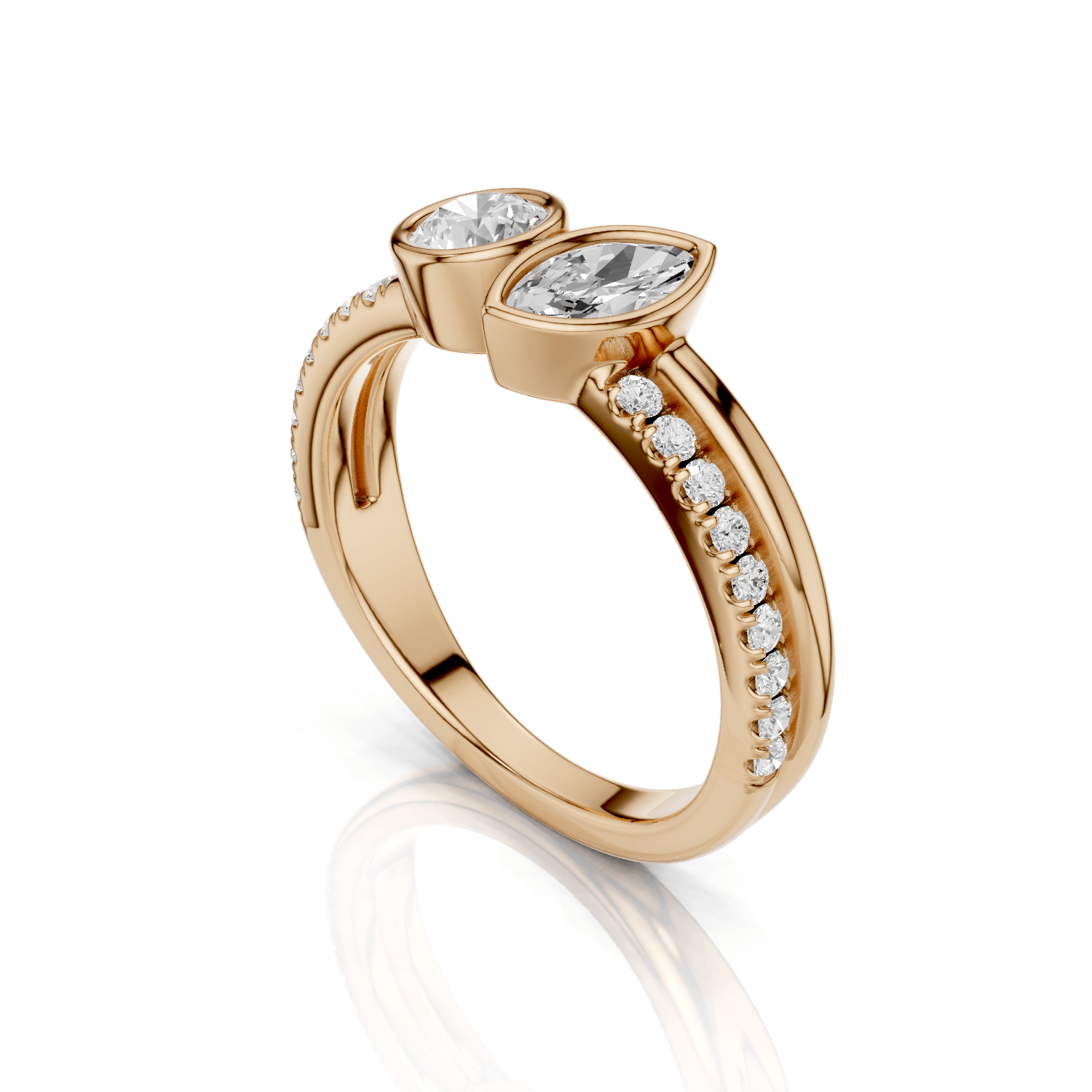 ANNA - LENA - Verlobungsring - Lab Grown - Darbin Jewelry