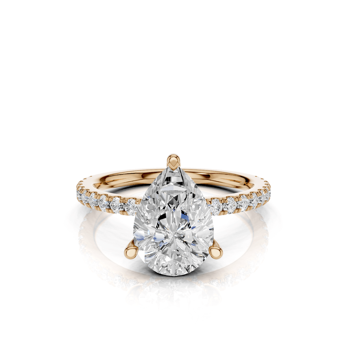 CHLOE - Tropfen Ring - Lab Grown - Darbin Jewelry