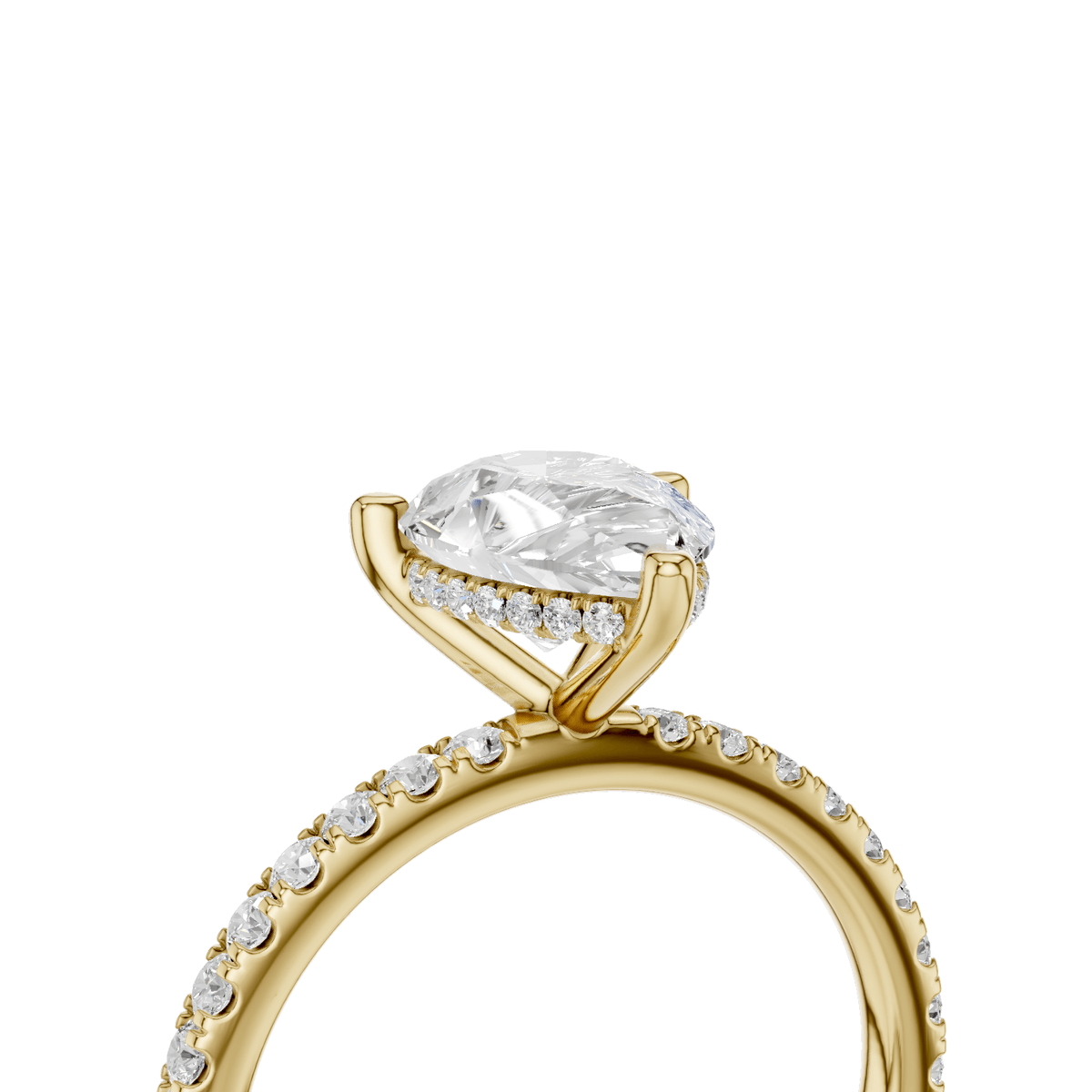 CHLOE - Tropfen Ring - Lab Grown - Darbin Jewelry