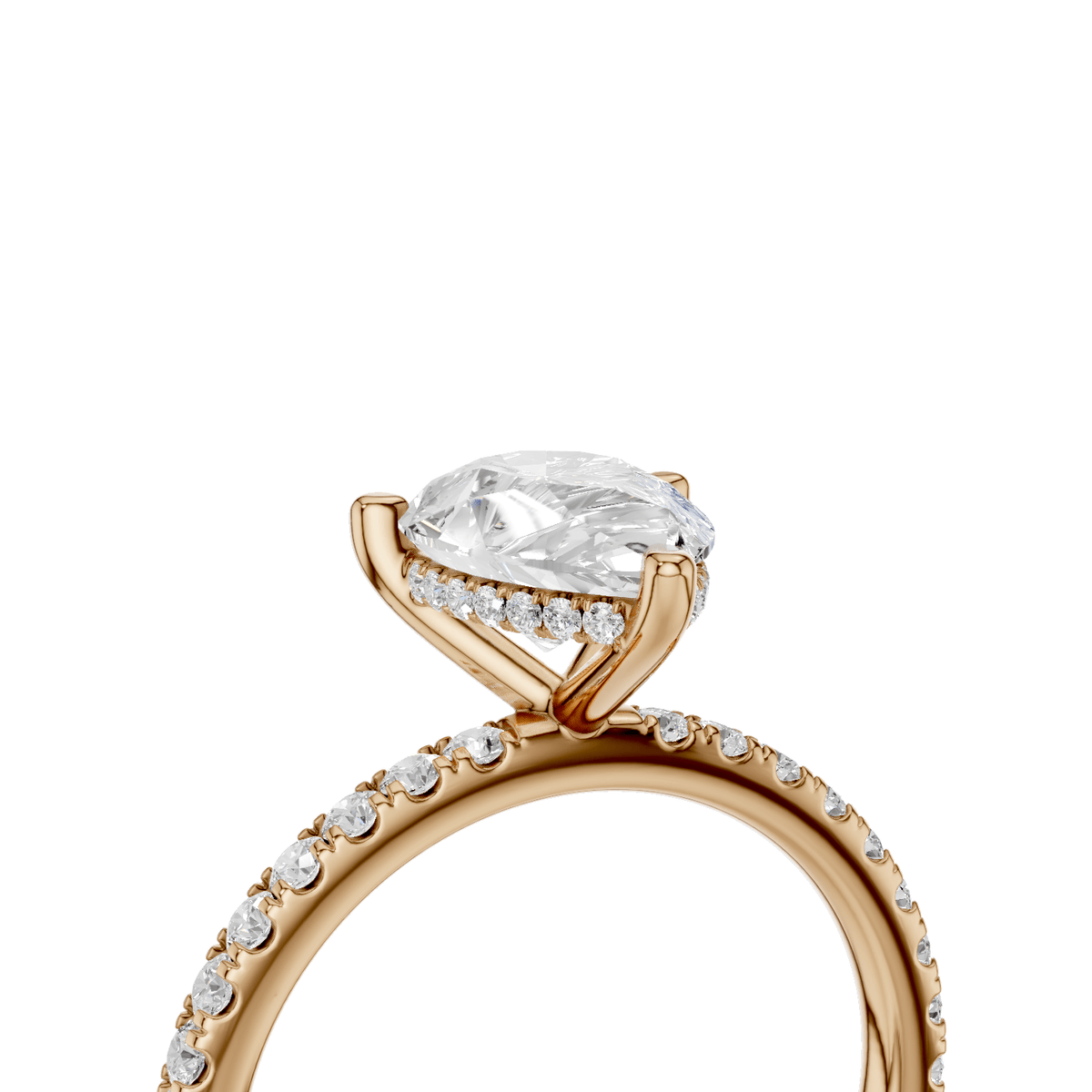 CHLOE - Tropfen Ring - Lab Grown - Darbin Jewelry