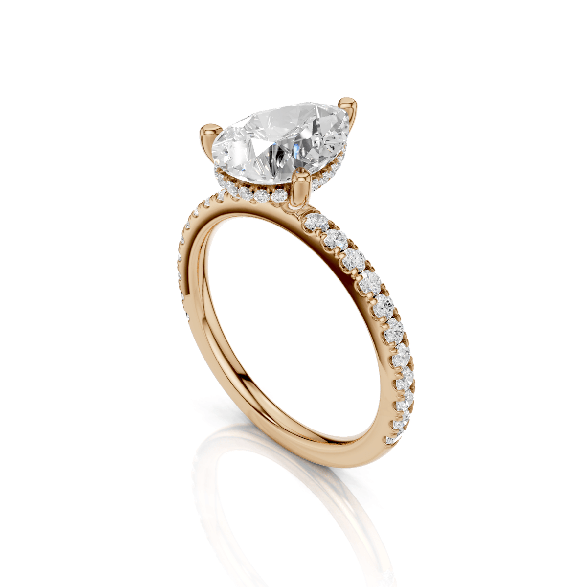 CHLOE - Tropfen Ring - Lab Grown - Darbin Jewelry