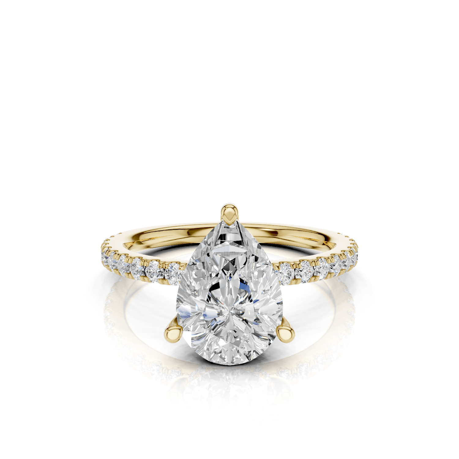 CHLOE - Tropfen Ring - Lab Grown - Darbin Jewelry