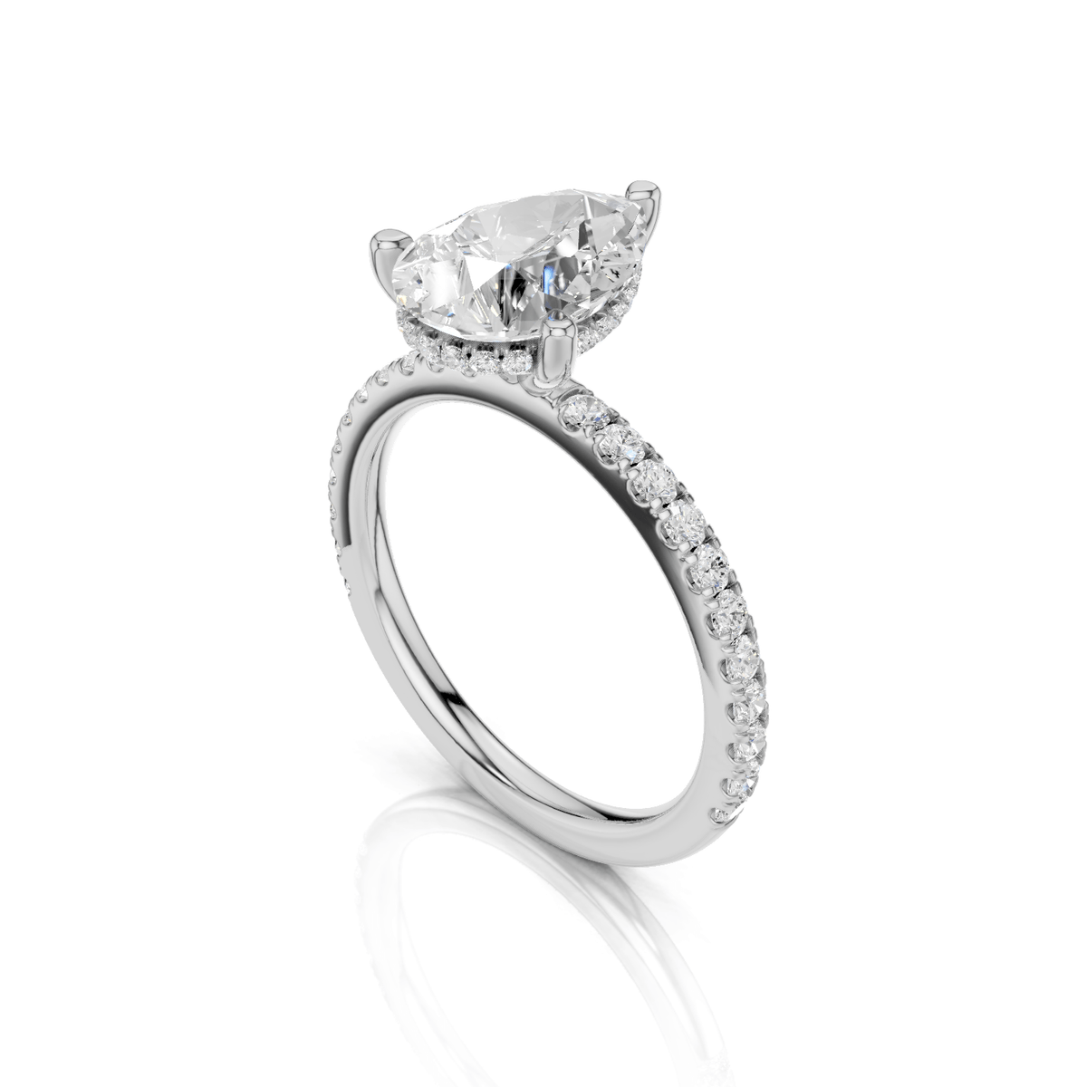 CHLOE - Tropfen Ring - Lab Grown - Darbin Jewelry