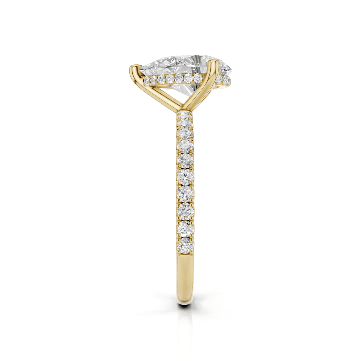 CHLOE - Tropfen Ring - Lab Grown - Darbin Jewelry