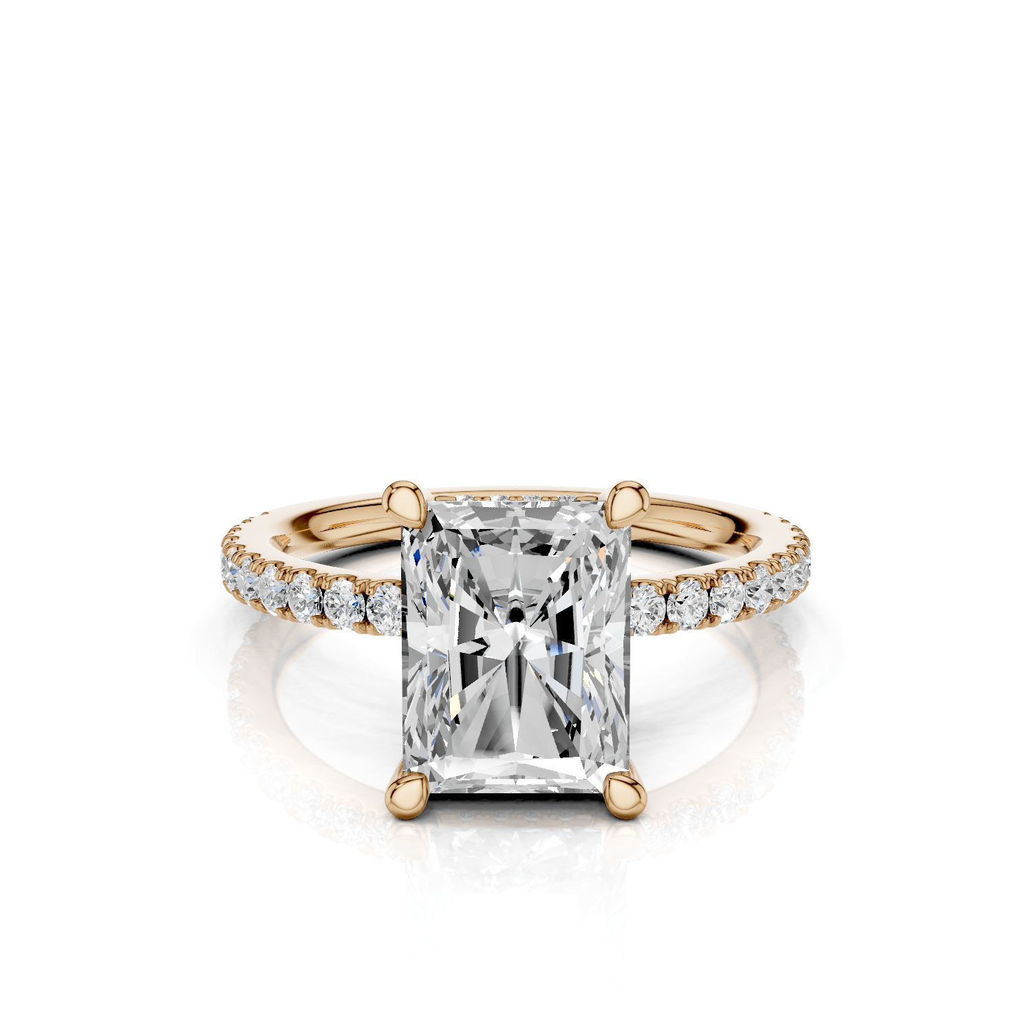 GIULIA - Radiant Ring - Lab Grown - Darbin Jewelry