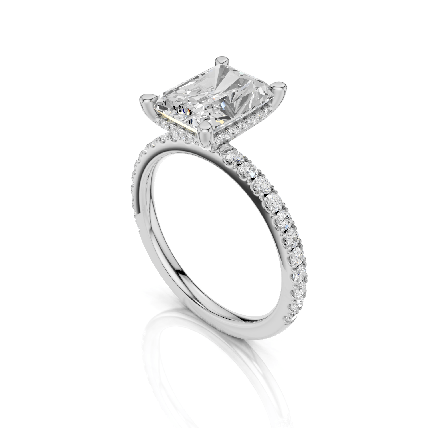 GIULIA - Radiant Ring - Lab Grown - Darbin Jewelry