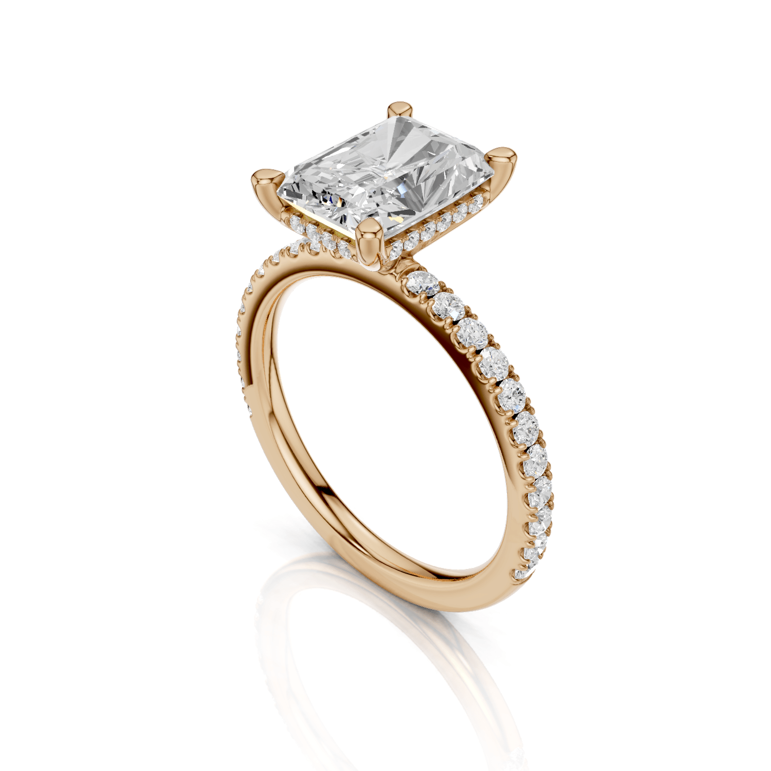 GIULIA - Radiant Ring - Lab Grown - Darbin Jewelry