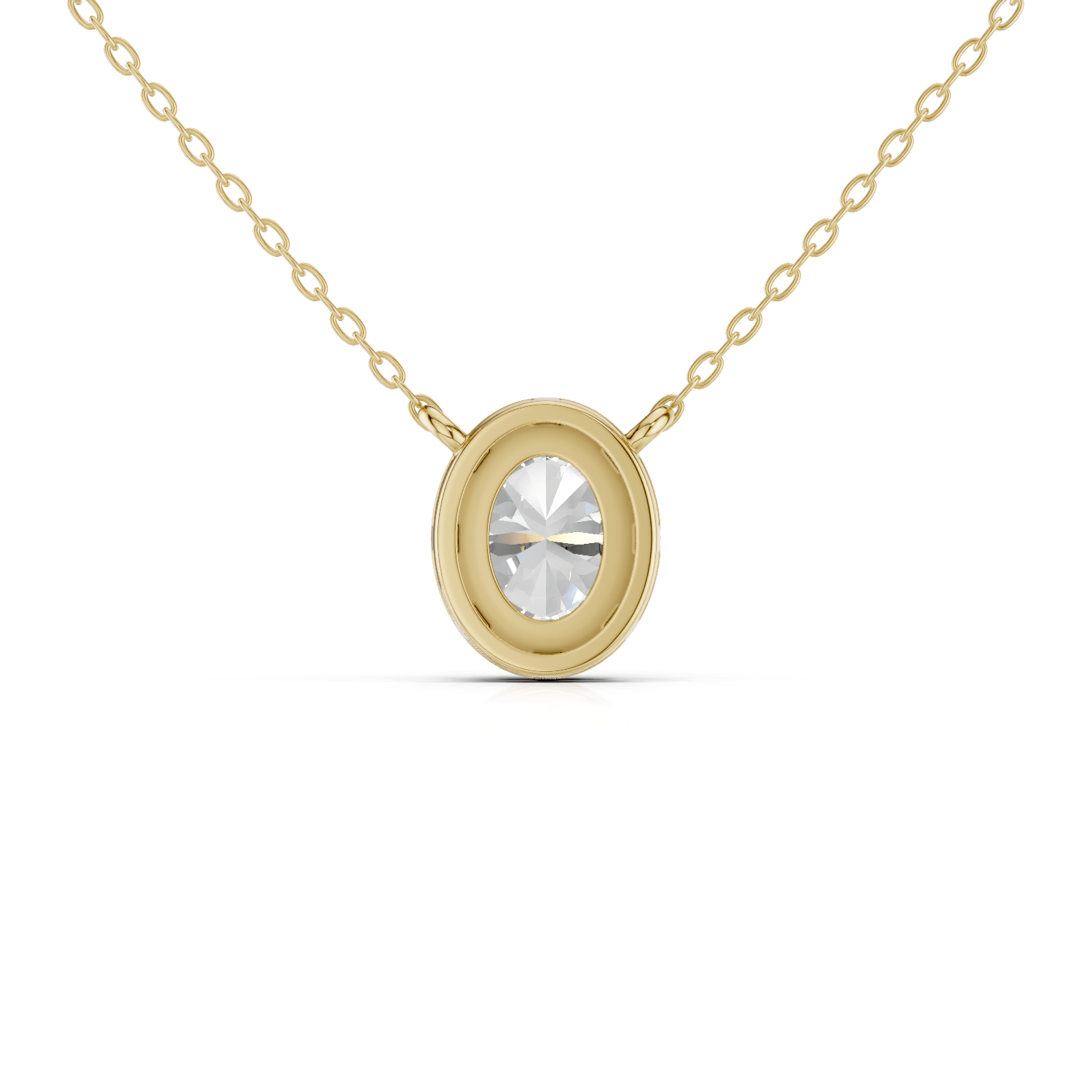IDA - Halo Halskette - LAB GROWN - Darbin Jewelry