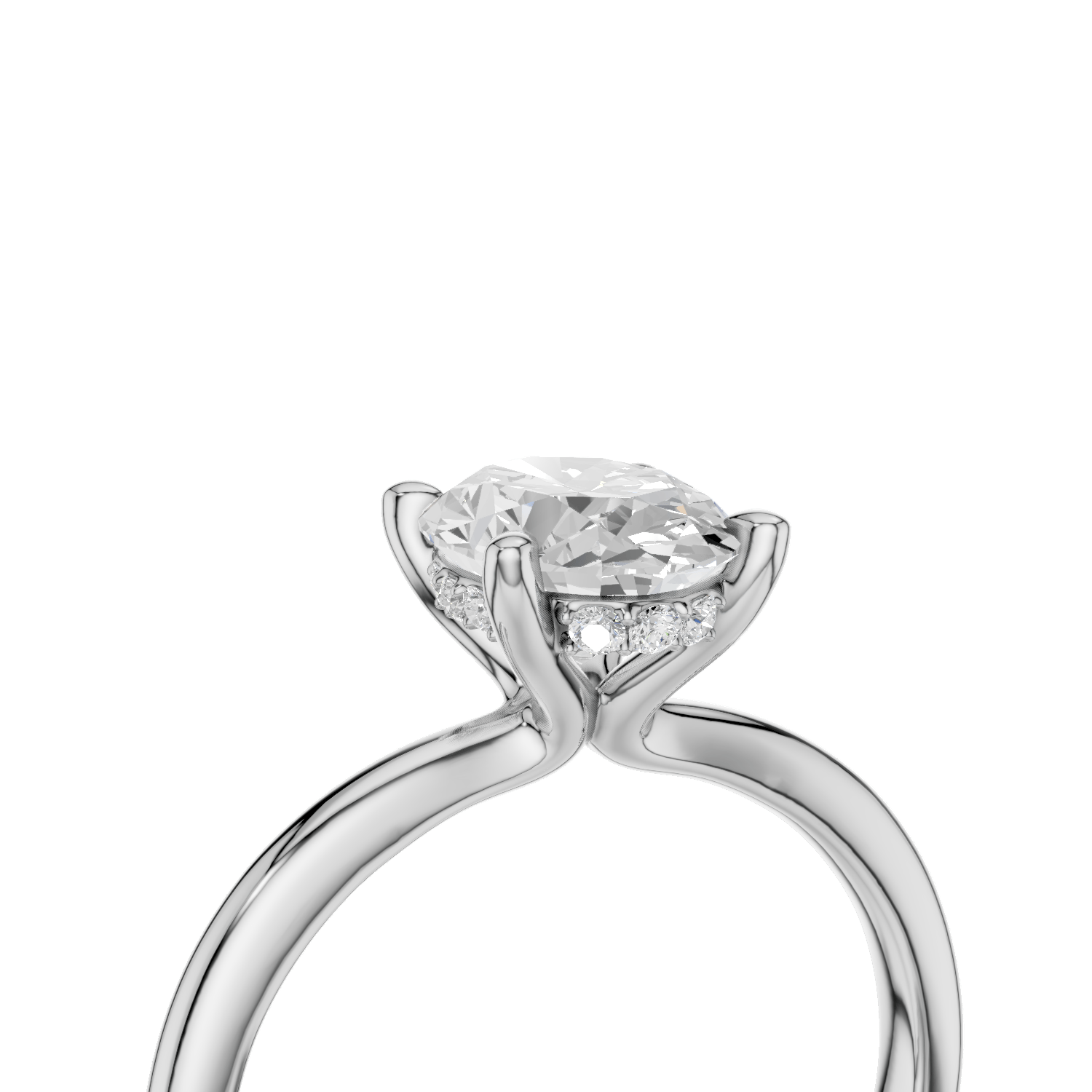 JULIA - Solitaire Ring - Lab Grown - Darbin Jewelry