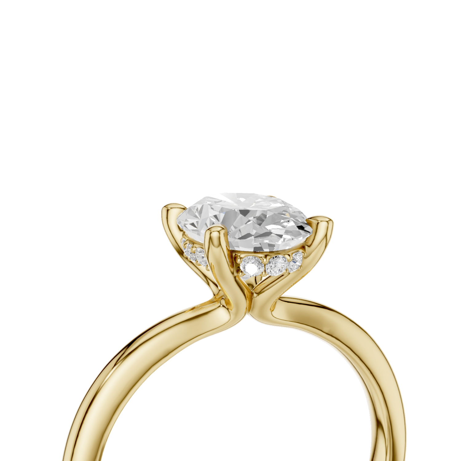 JULIA - Solitaire Ring - Lab Grown - Darbin Jewelry
