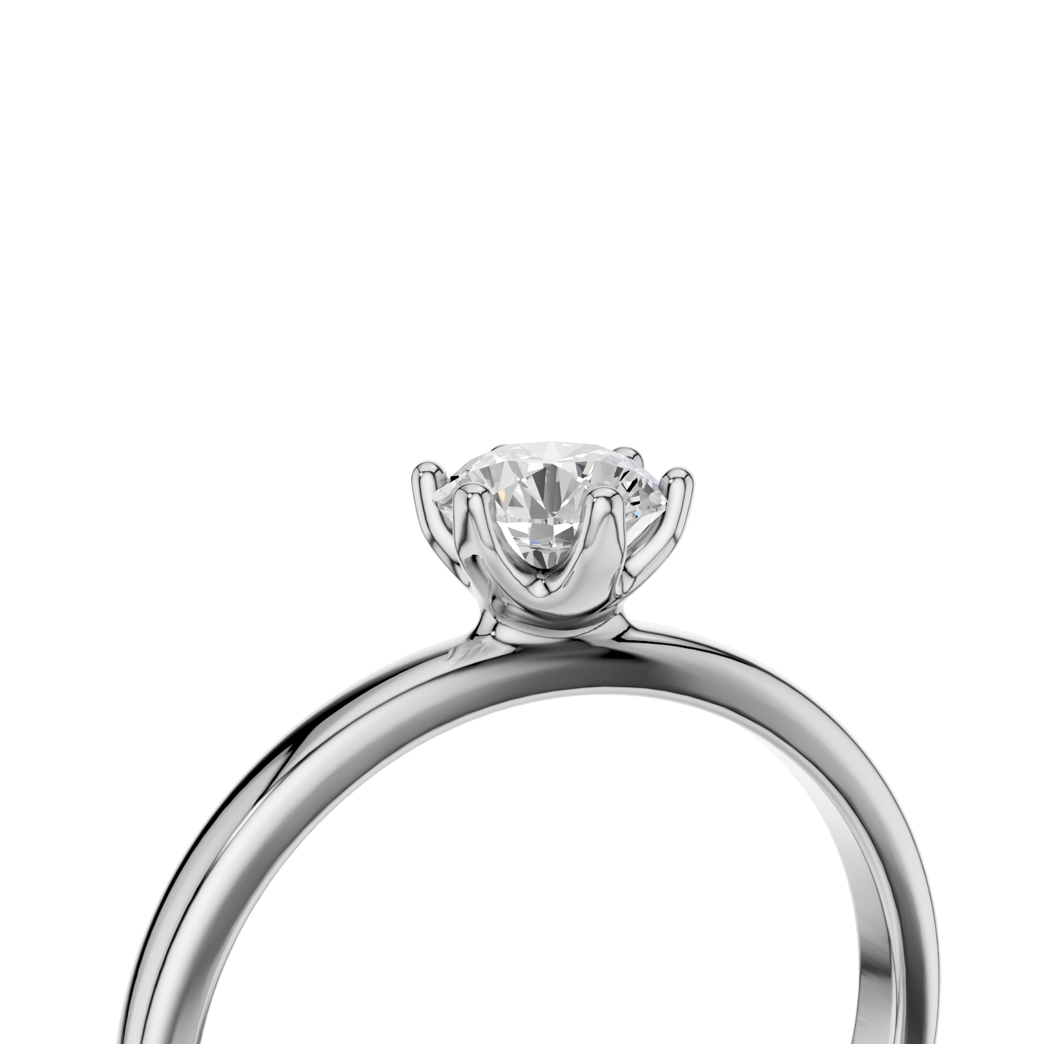 LILLY Solitaire Ring - Lab Grown - Darbin Jewelry