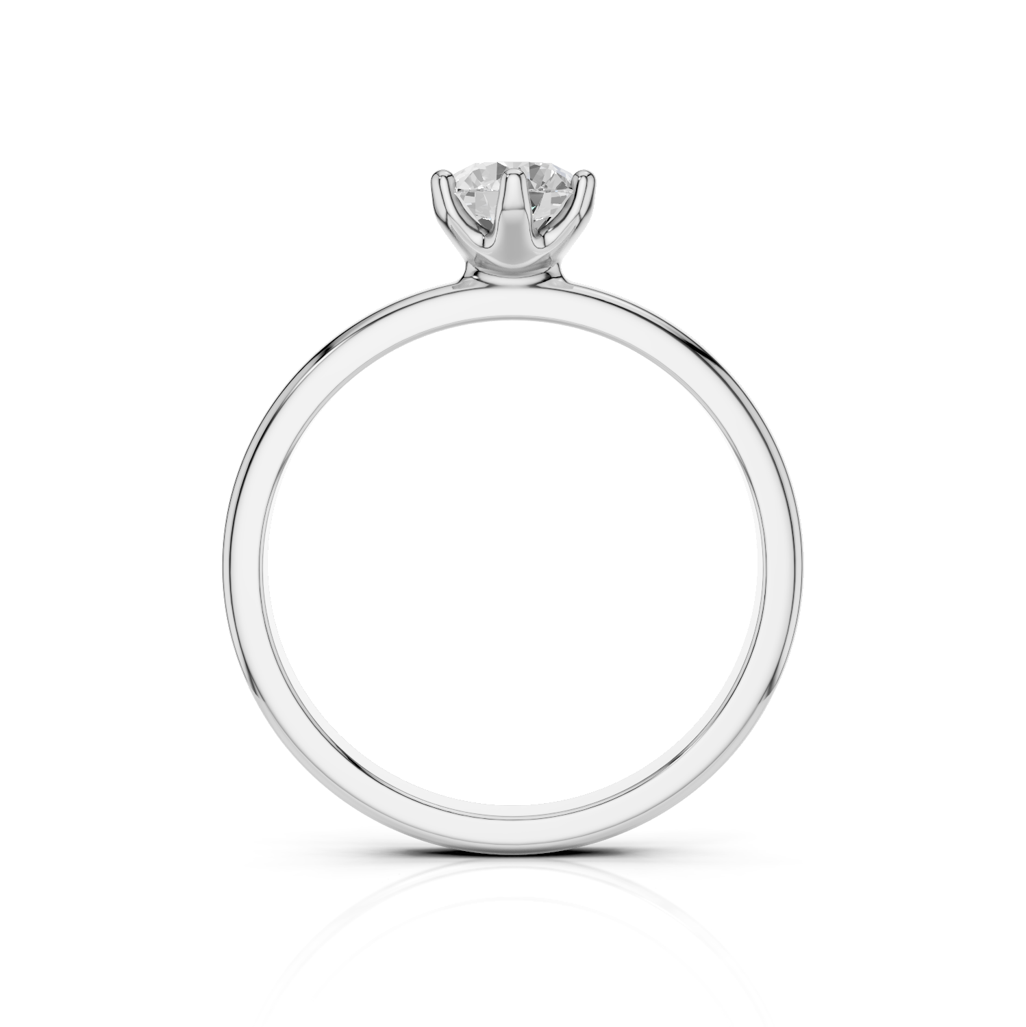 LILLY Solitaire Ring - Lab Grown - Darbin Jewelry