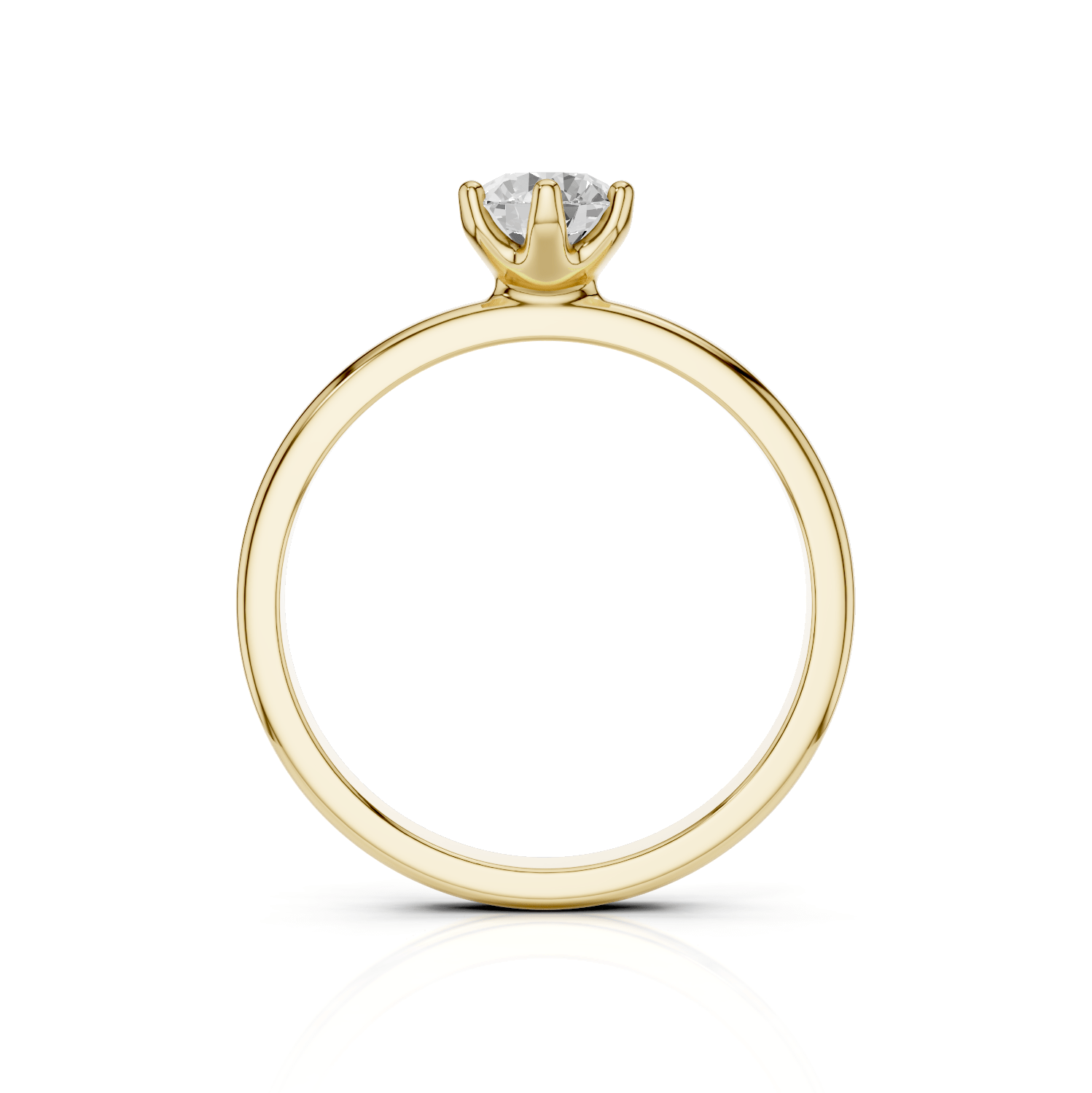 LILLY Solitaire Ring - Lab Grown - Darbin Jewelry