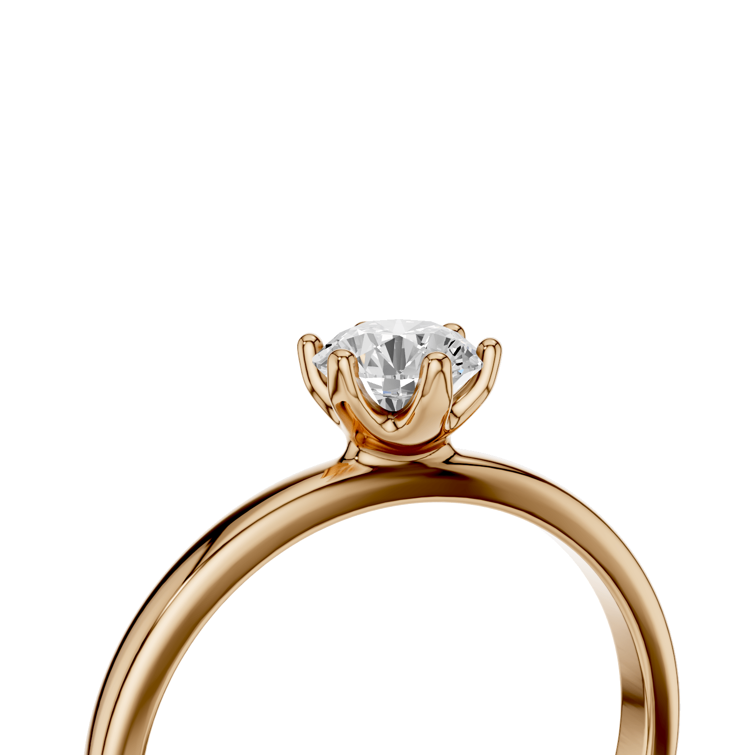 LILLY Solitaire Ring - Lab Grown - Darbin Jewelry