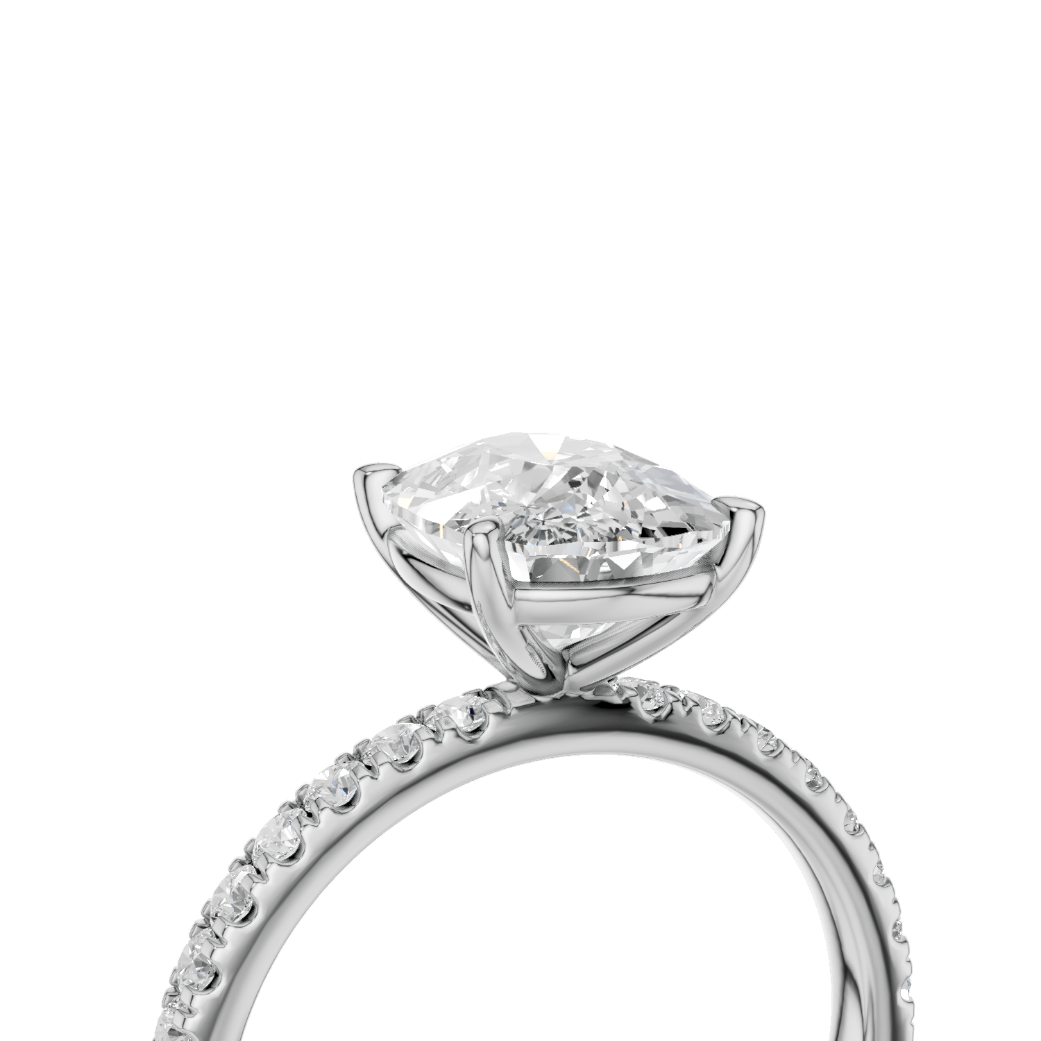 MEGAN - Cushio Ring - Lab Grown - Darbin Jewelry