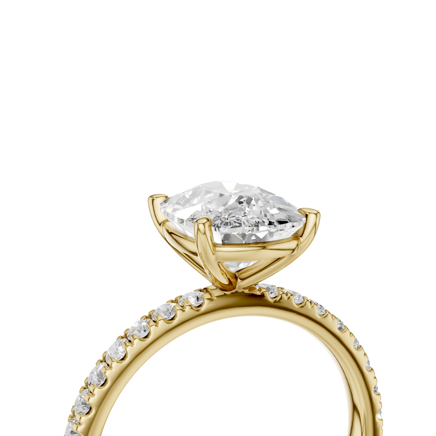 MEGAN - Cushio Ring - Lab Grown - Darbin Jewelry