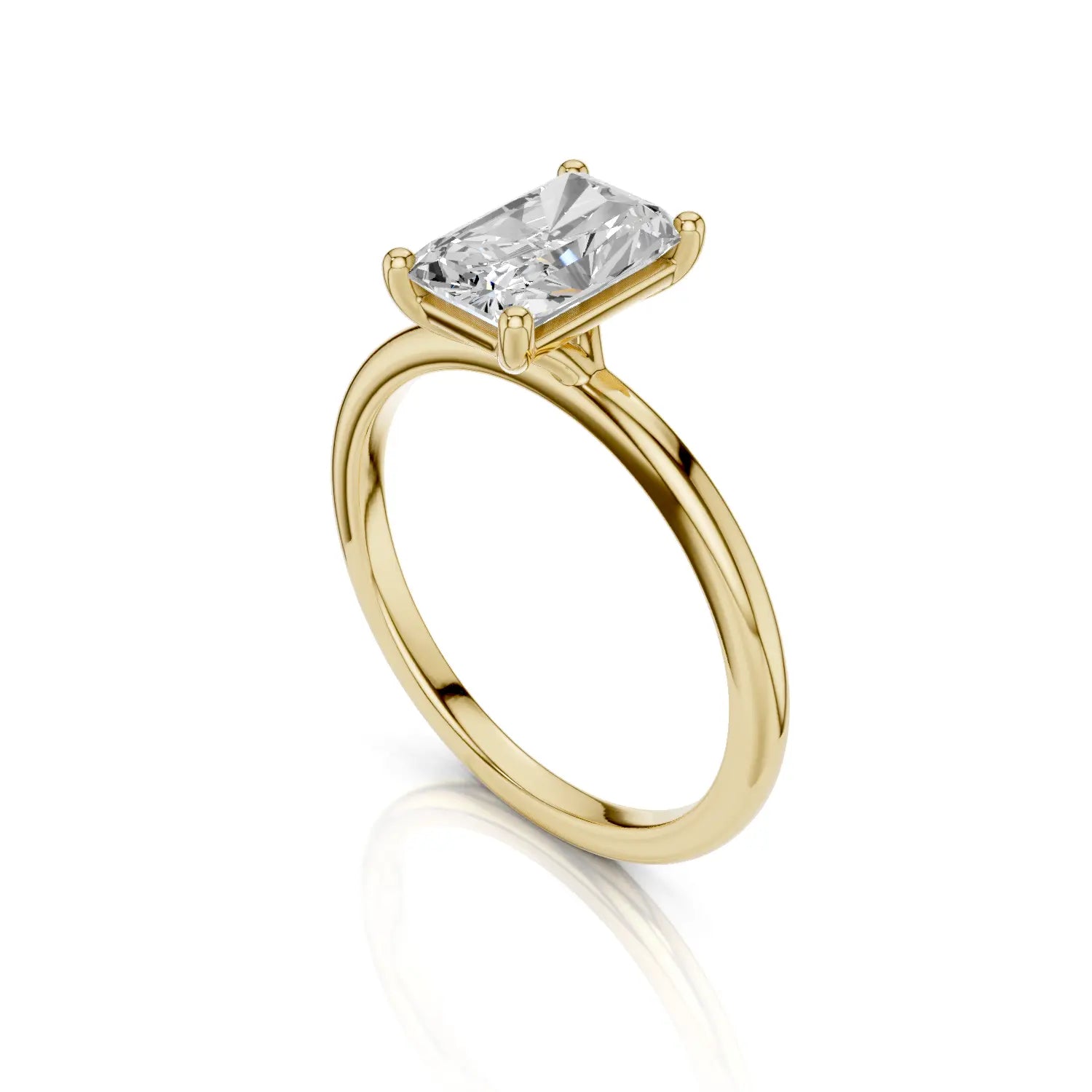 MILA Solitaire Ring - Lab Grown - Darbin Jewelry