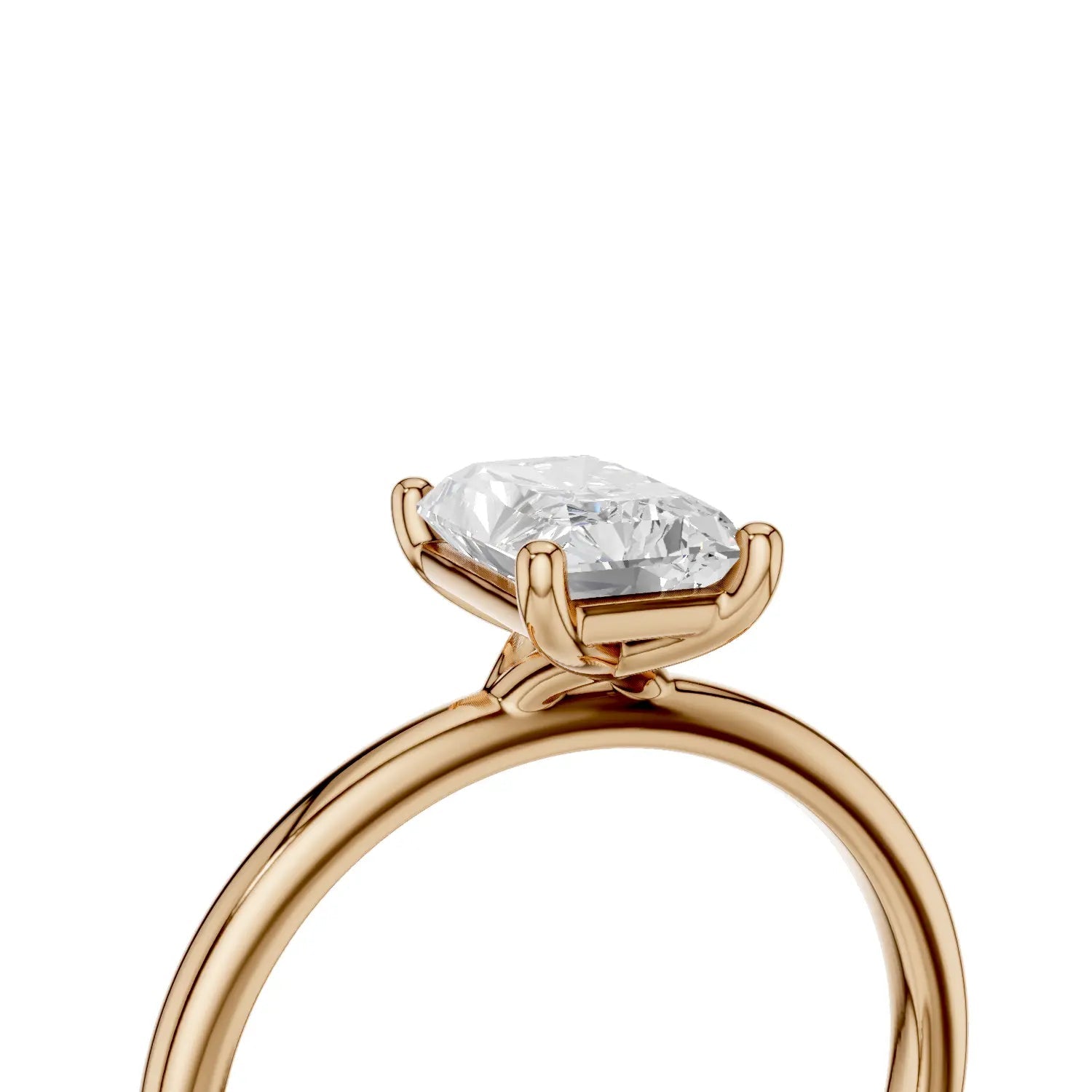 MILA Solitaire Ring - Lab Grown - Darbin Jewelry