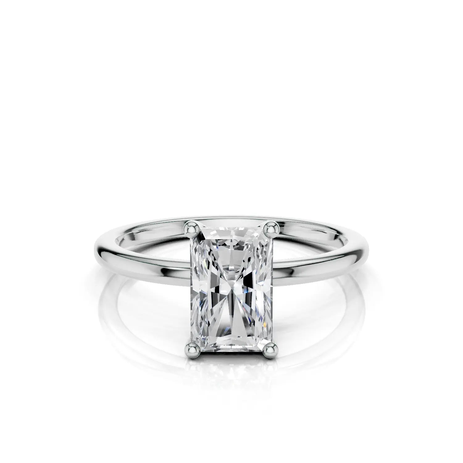 MILA Solitaire Ring - Lab Grown - Darbin Jewelry