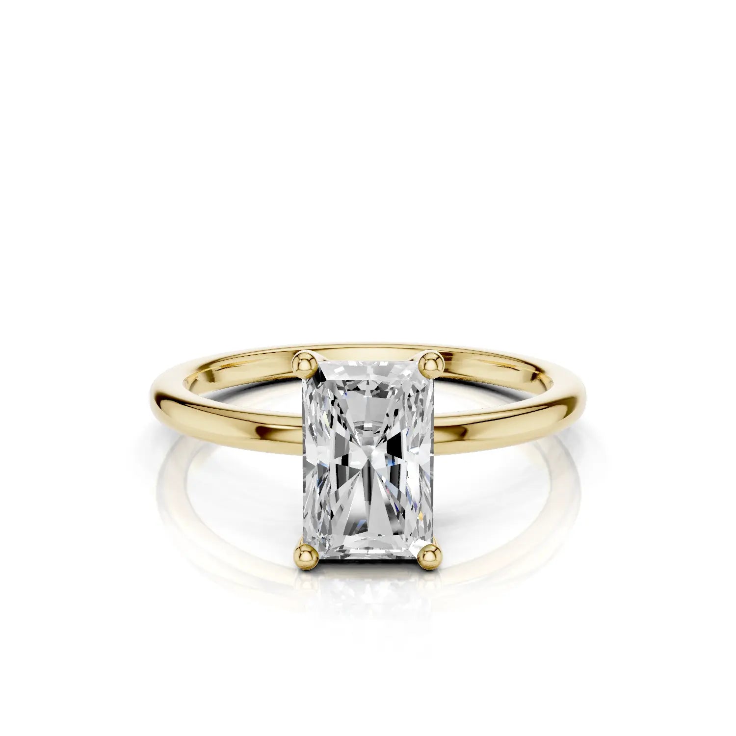 MILA Solitaire Ring - Lab Grown - Darbin Jewelry