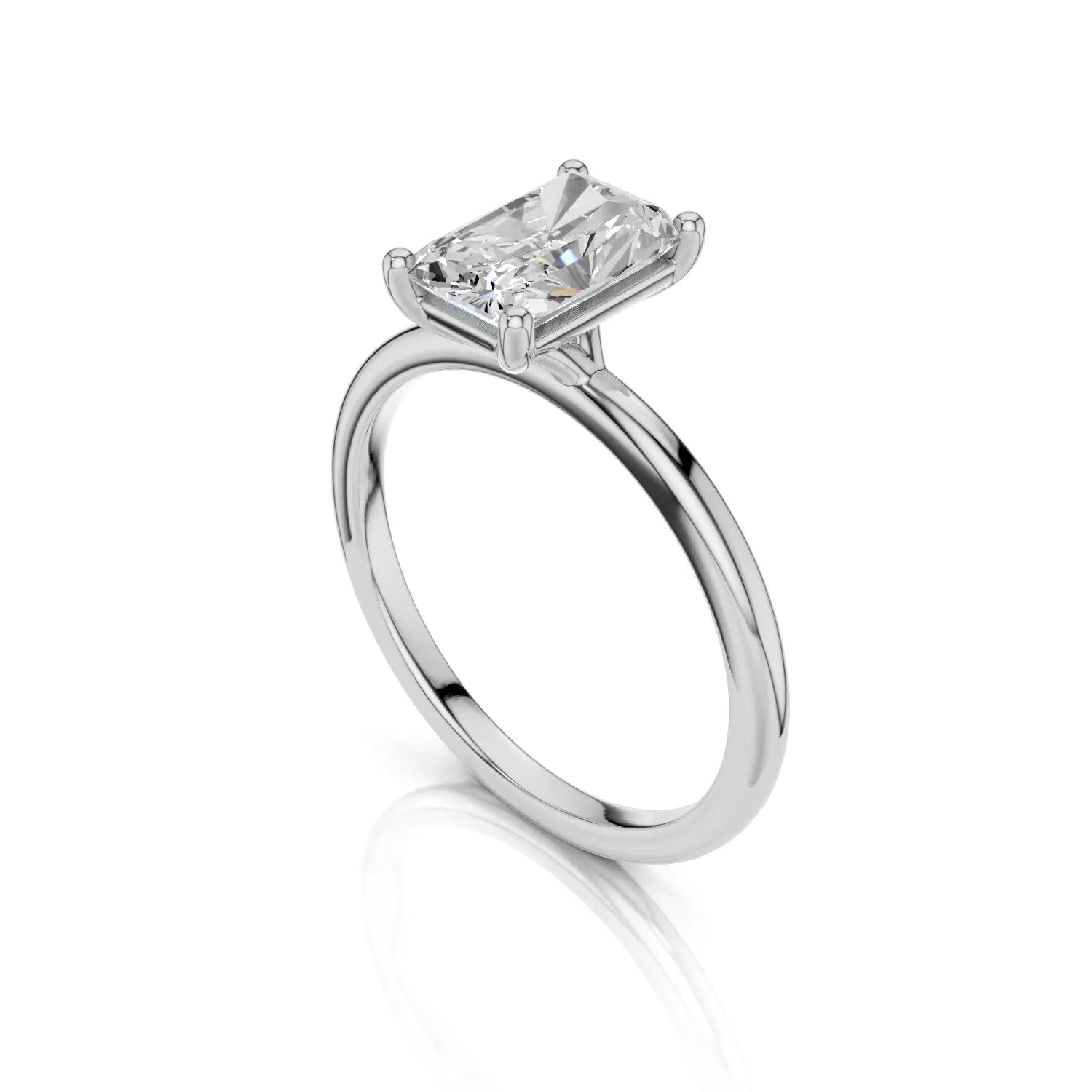 MILA Solitaire Ring - Lab Grown - Darbin Jewelry