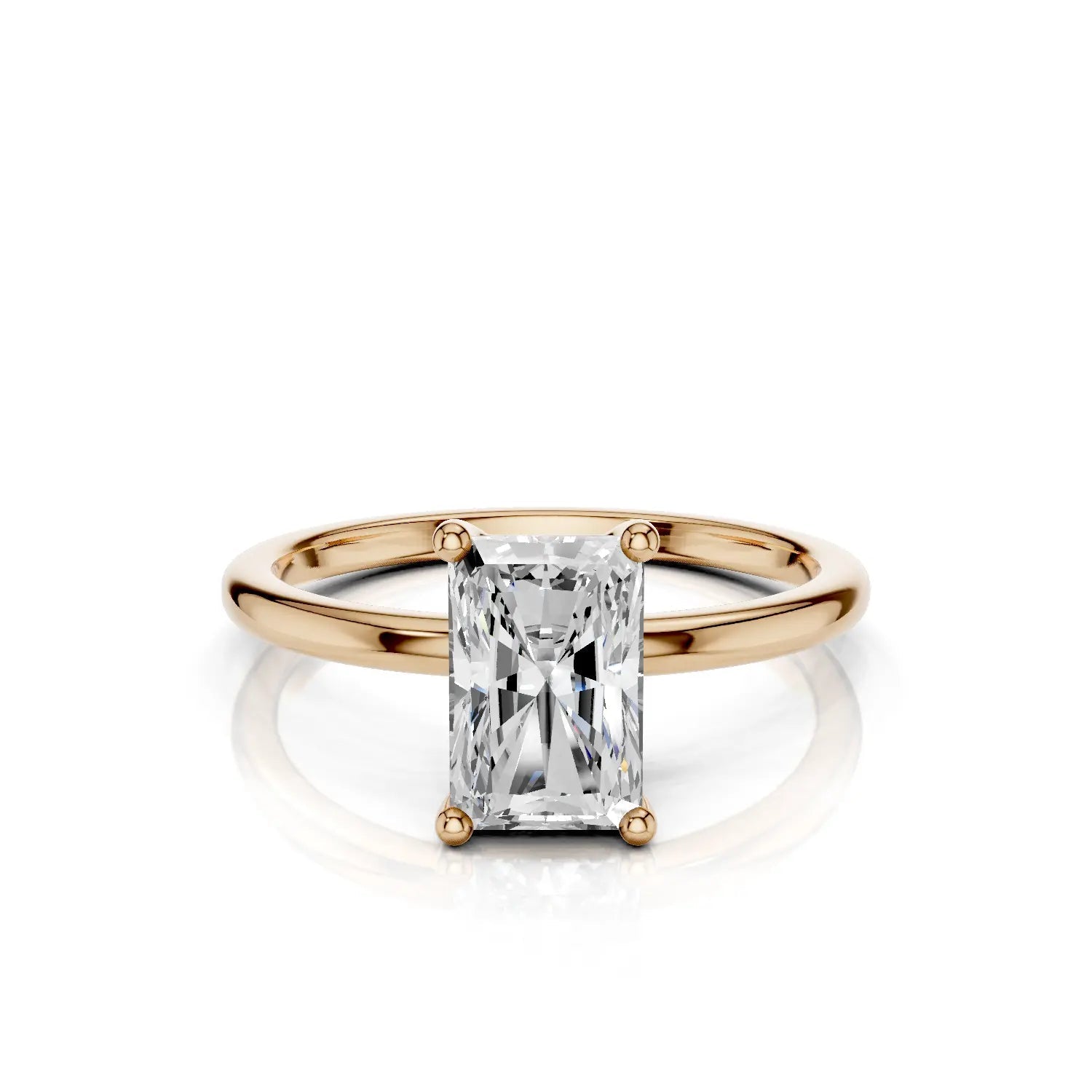 MILA Solitaire Ring - Lab Grown - Darbin Jewelry