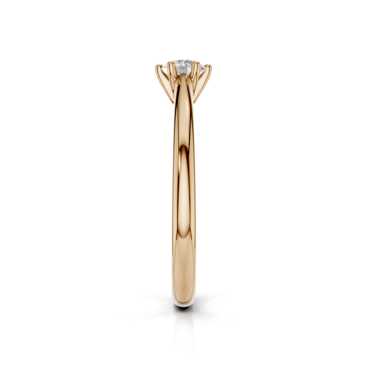 MINA - Solitaire Ring - Lab Grown - Darbin Jewelry