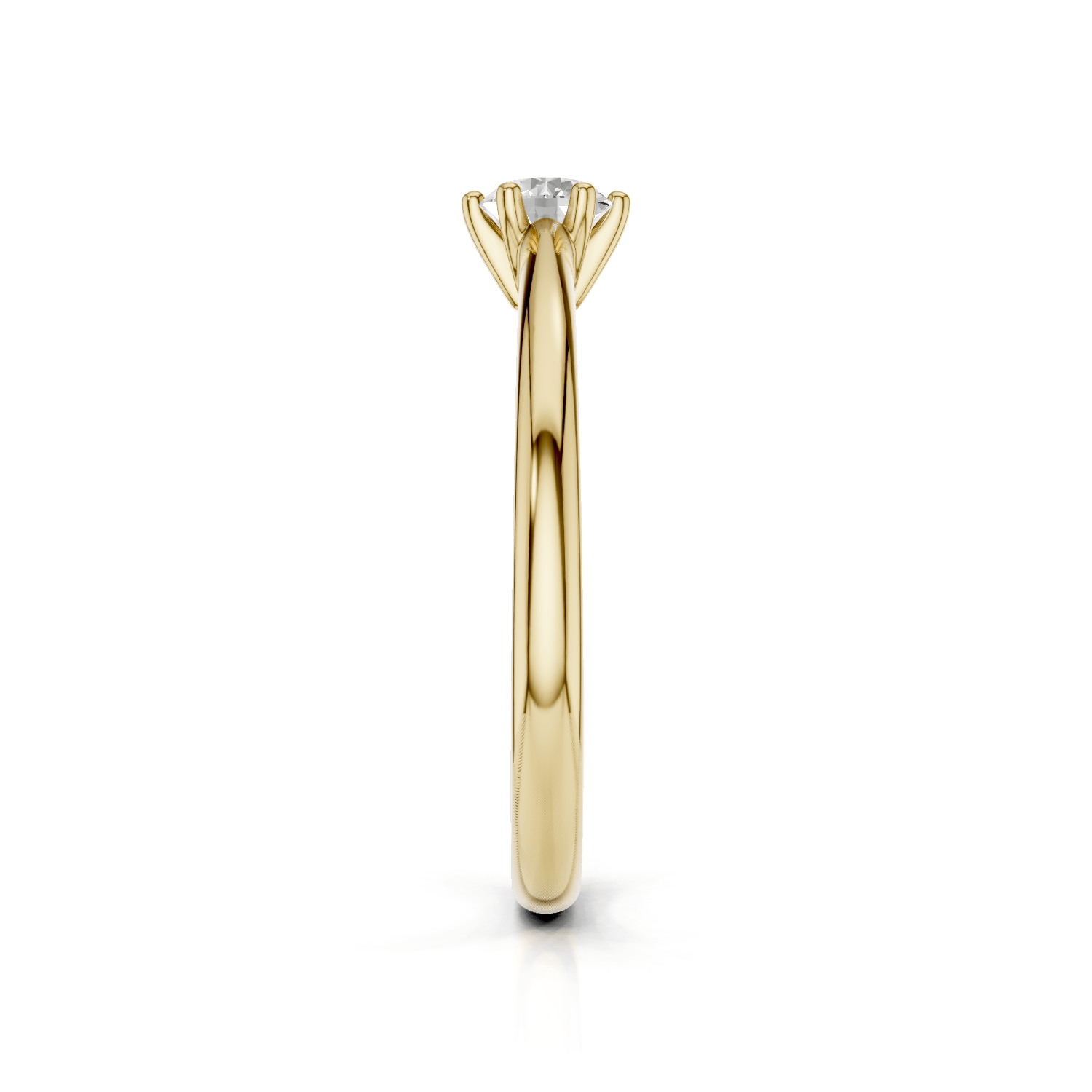 MINA - Solitaire Ring - Lab Grown - Darbin Jewelry