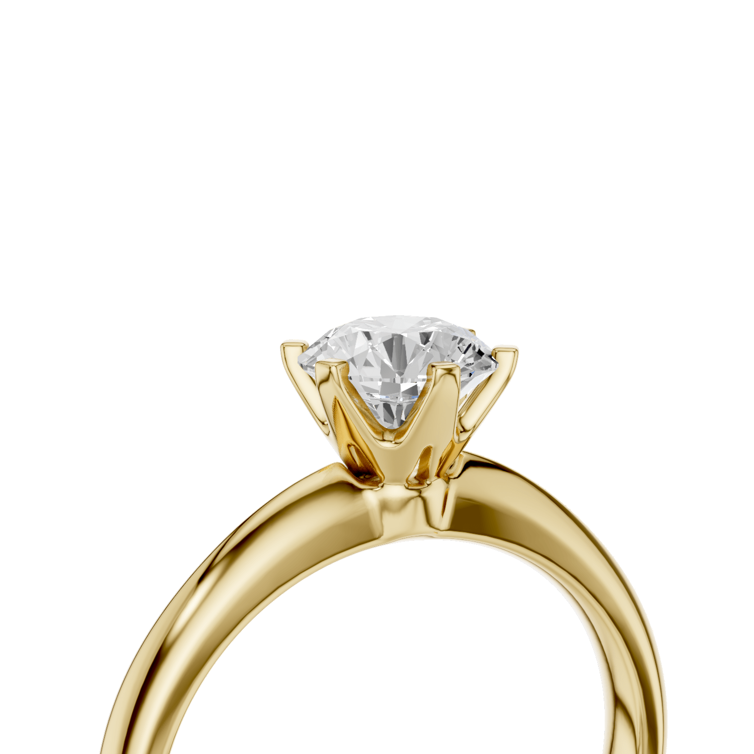 NAOMI Solitaire Ring - Lab Grown Diamond R02514 - Darbin Jewelry